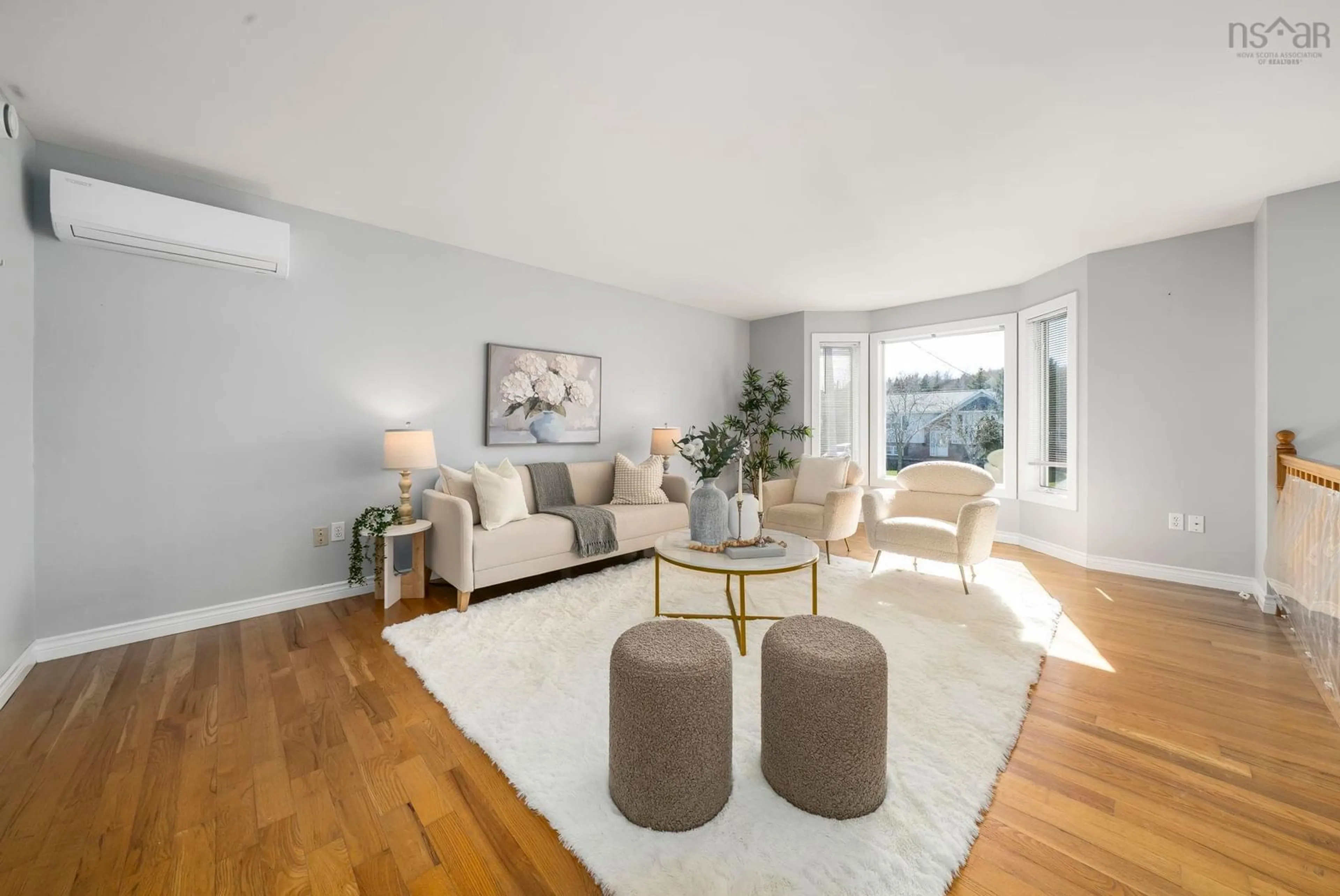 Living room with furniture, unknown for 36 Headings Crt, Middle Sackville Nova Scotia B4E 3E1