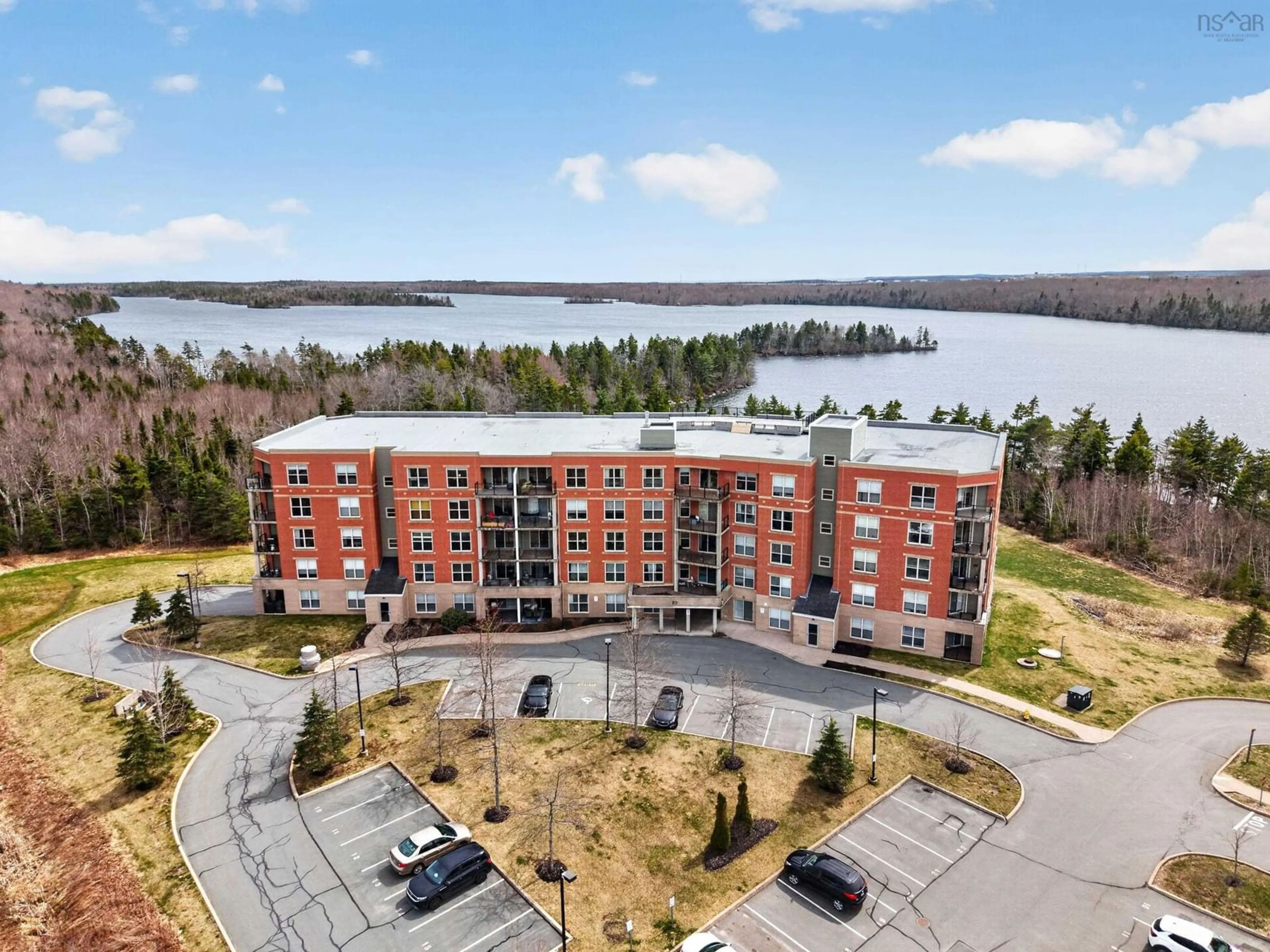 A pic from outside/outdoor area/front of a property/back of a property/a pic from drone, water/lake/river/ocean view for 89 Pebblecreek Cres #301, Halifax Nova Scotia B2W 0K6