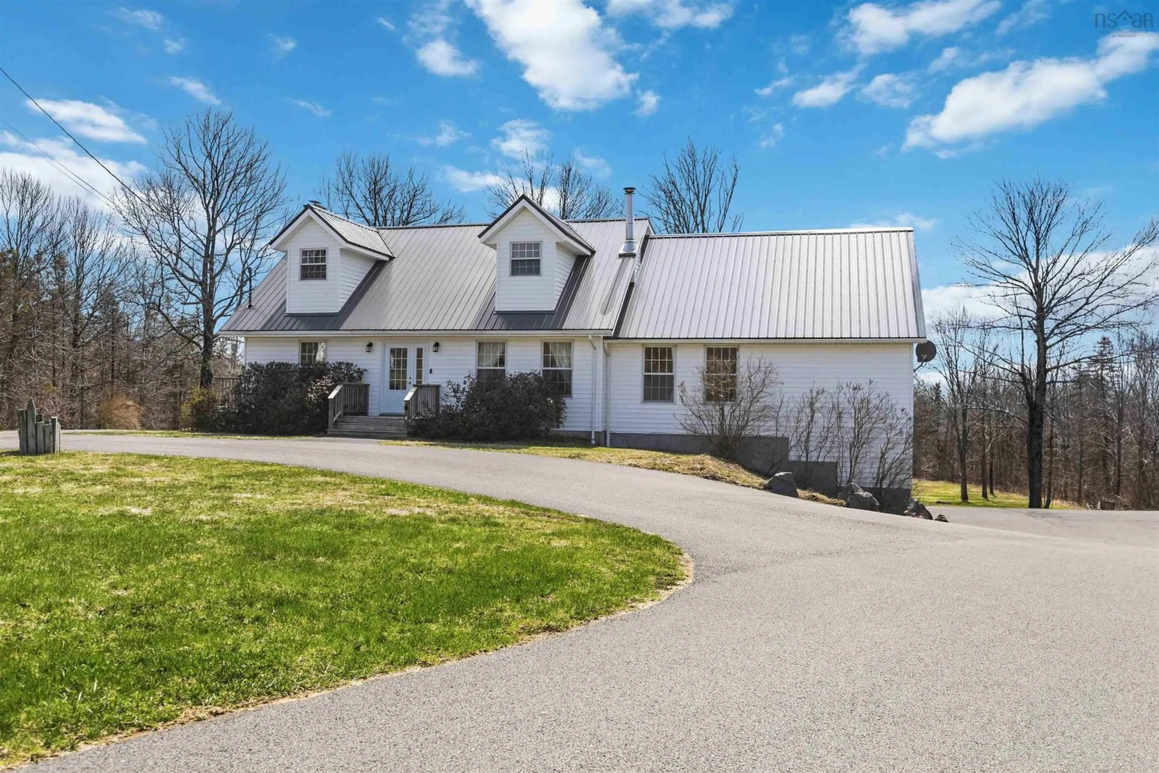 A pic from outside/outdoor area/front of a property/back of a property/a pic from drone, mountain view for 2749 Highway 359, Centreville Nova Scotia B0P 1J0