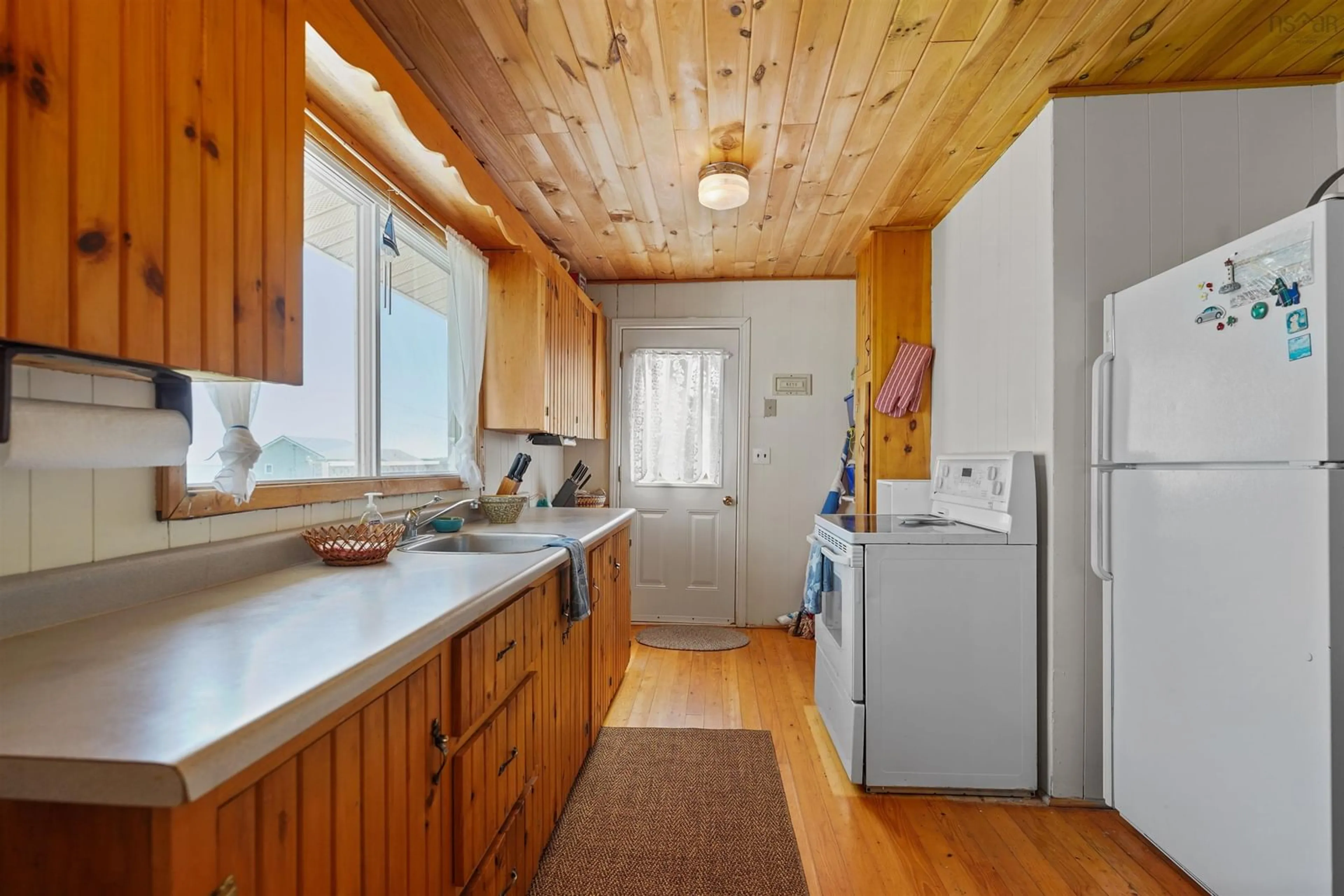Standard kitchen, wood/laminate floor for 111 Dawson Beach Rd, Brule Shore Nova Scotia B0K 1V0