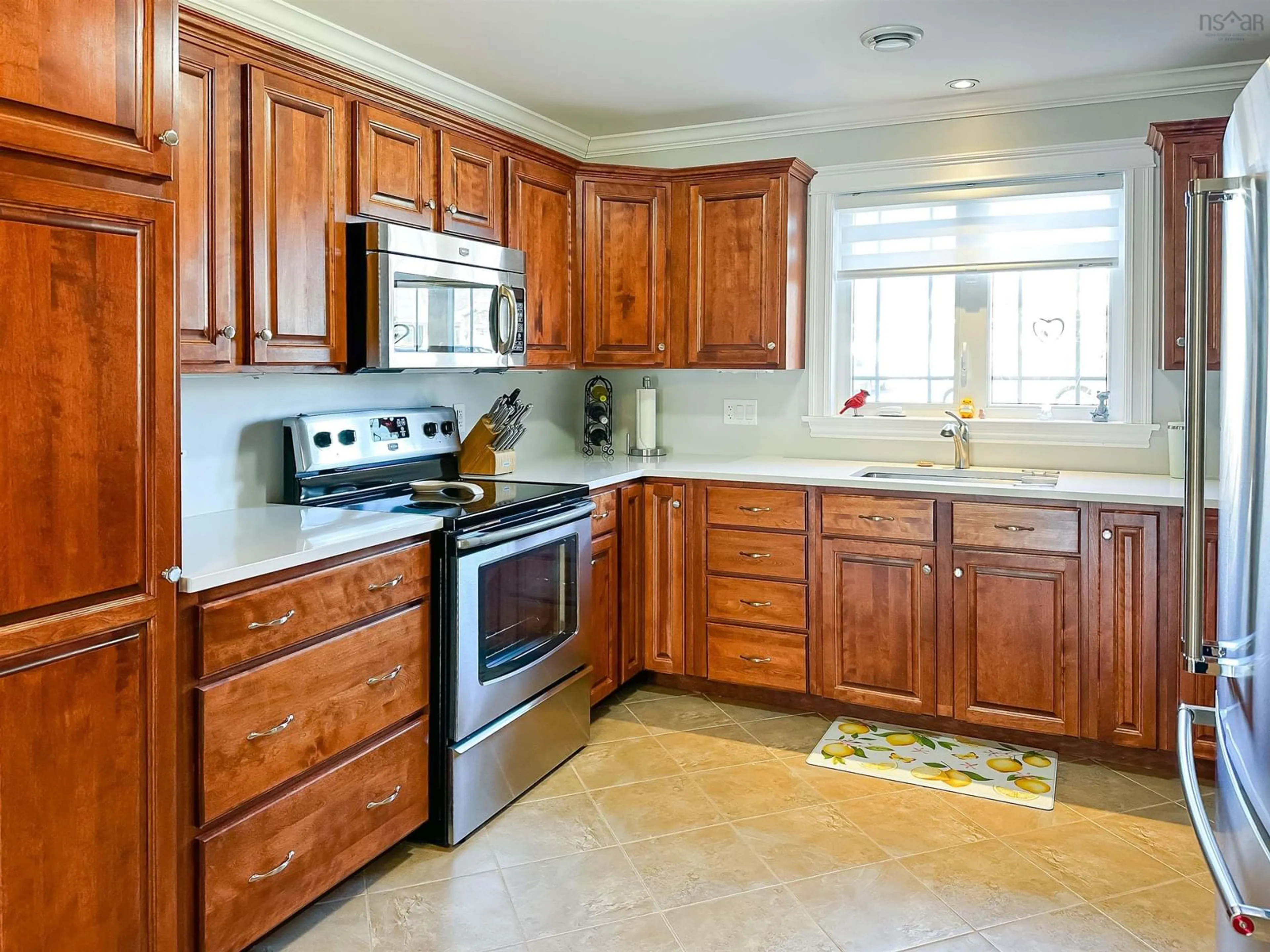 Standard kitchen, ceramic/tile floor for 19 Beckwith Dr, Berwick Nova Scotia B0P 1E0