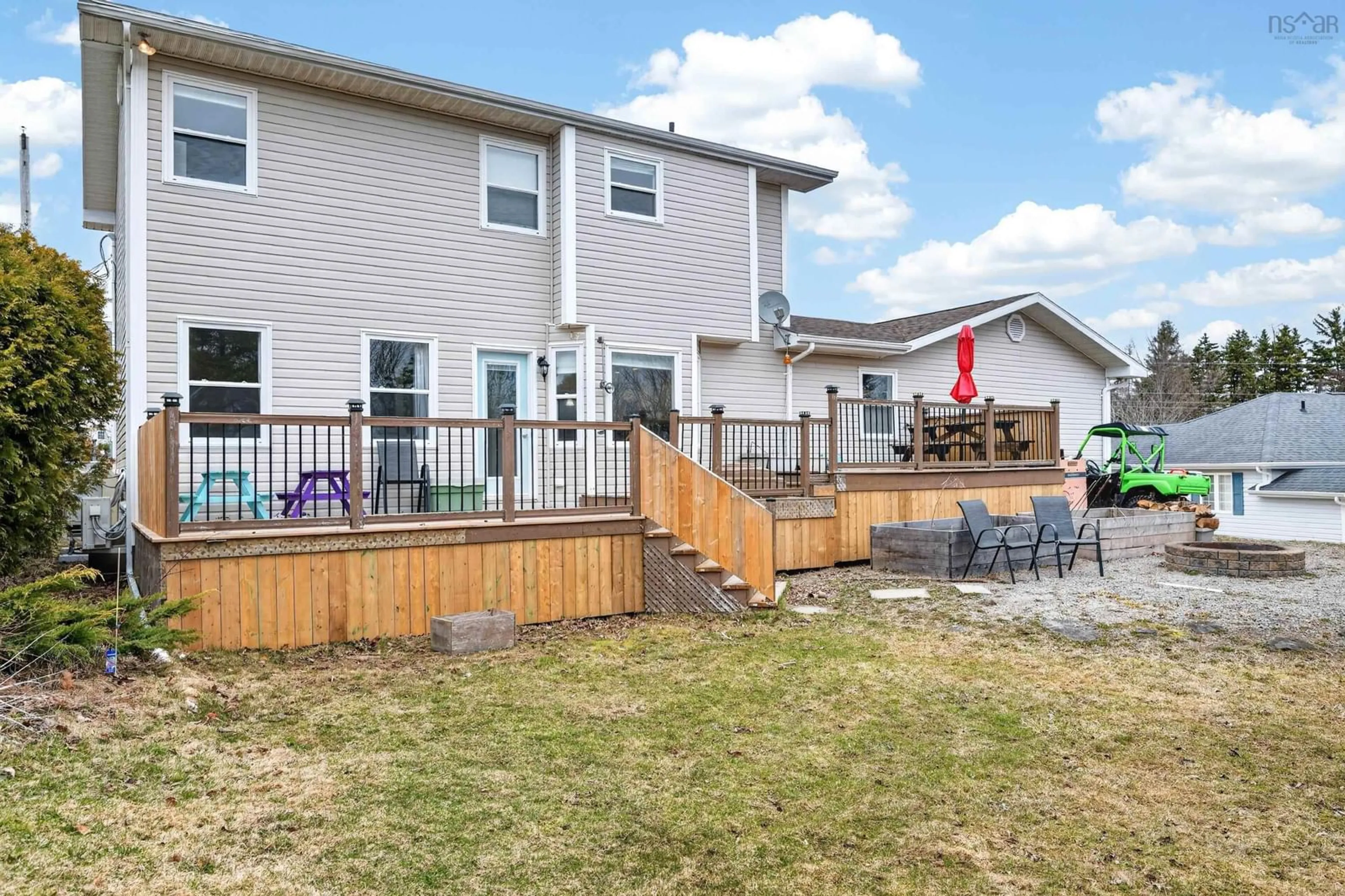 Patio, unknown for 10 Amberwood Crescent Cres, Westmount Nova Scotia B1R 2J8