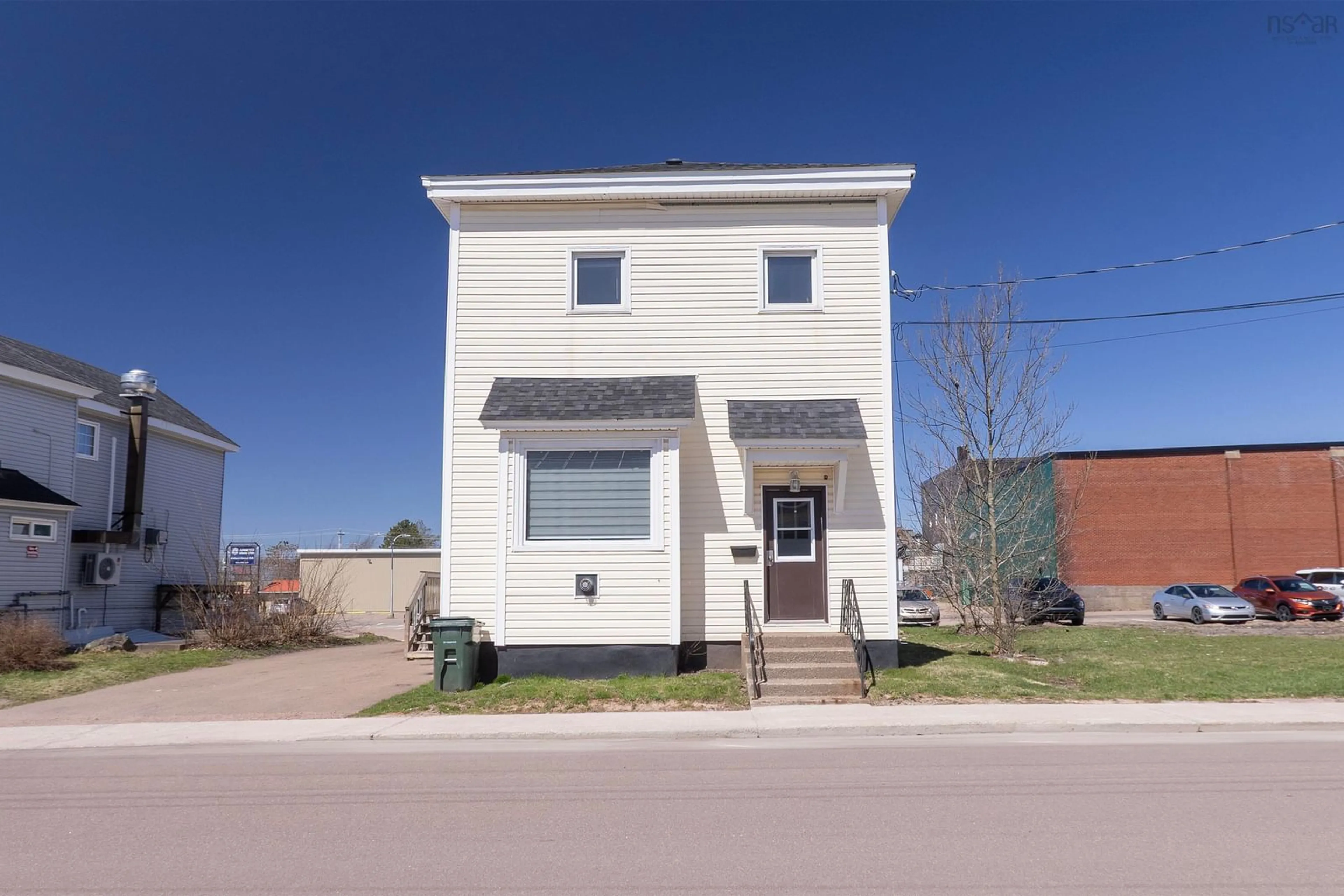 Home with brick exterior material, street for 14 Prince Arthur St, Amherst Nova Scotia B4H 1V4