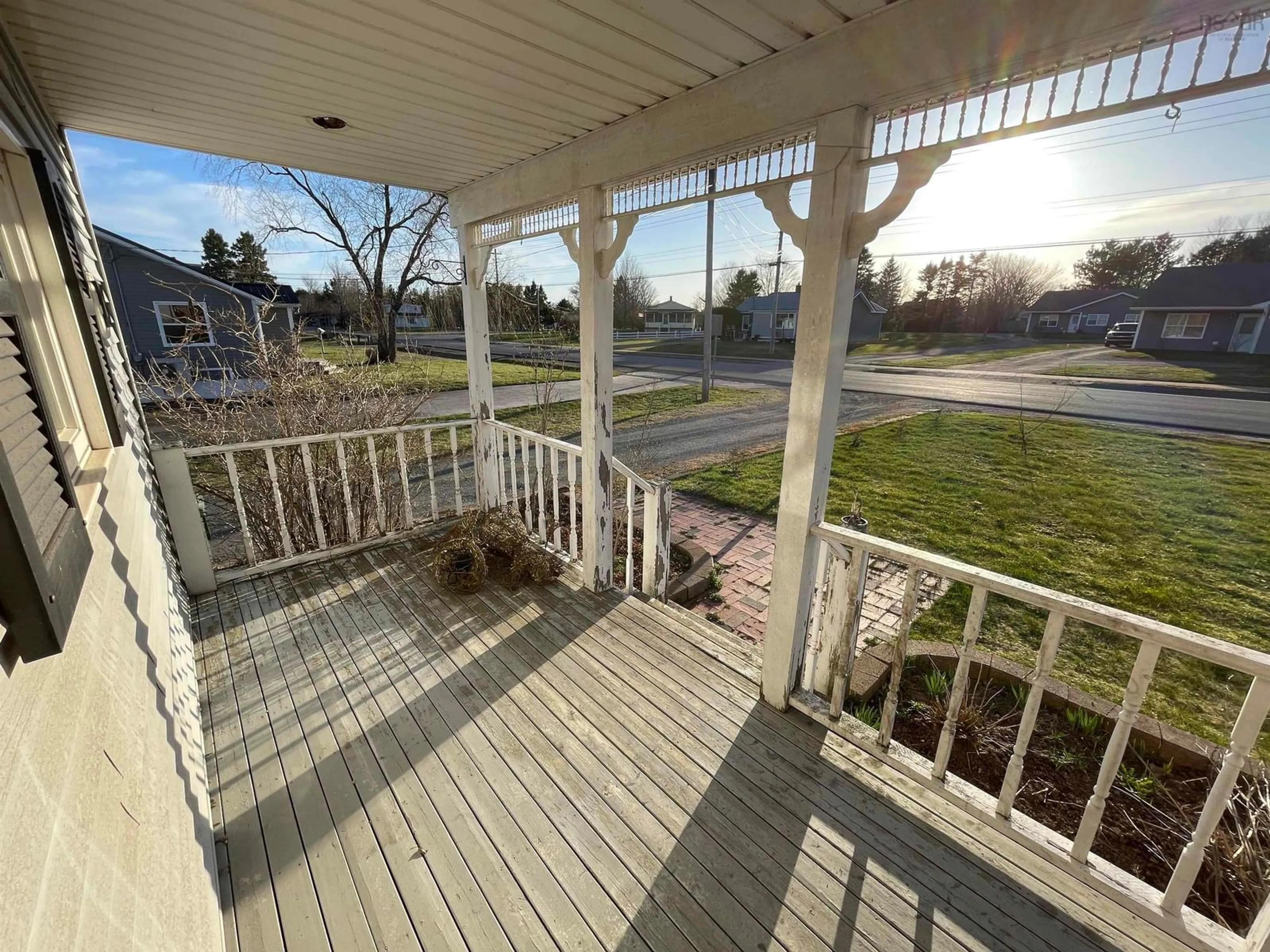 Patio, street for 343 Salmon River Rd, Valley Nova Scotia B6L 4E6