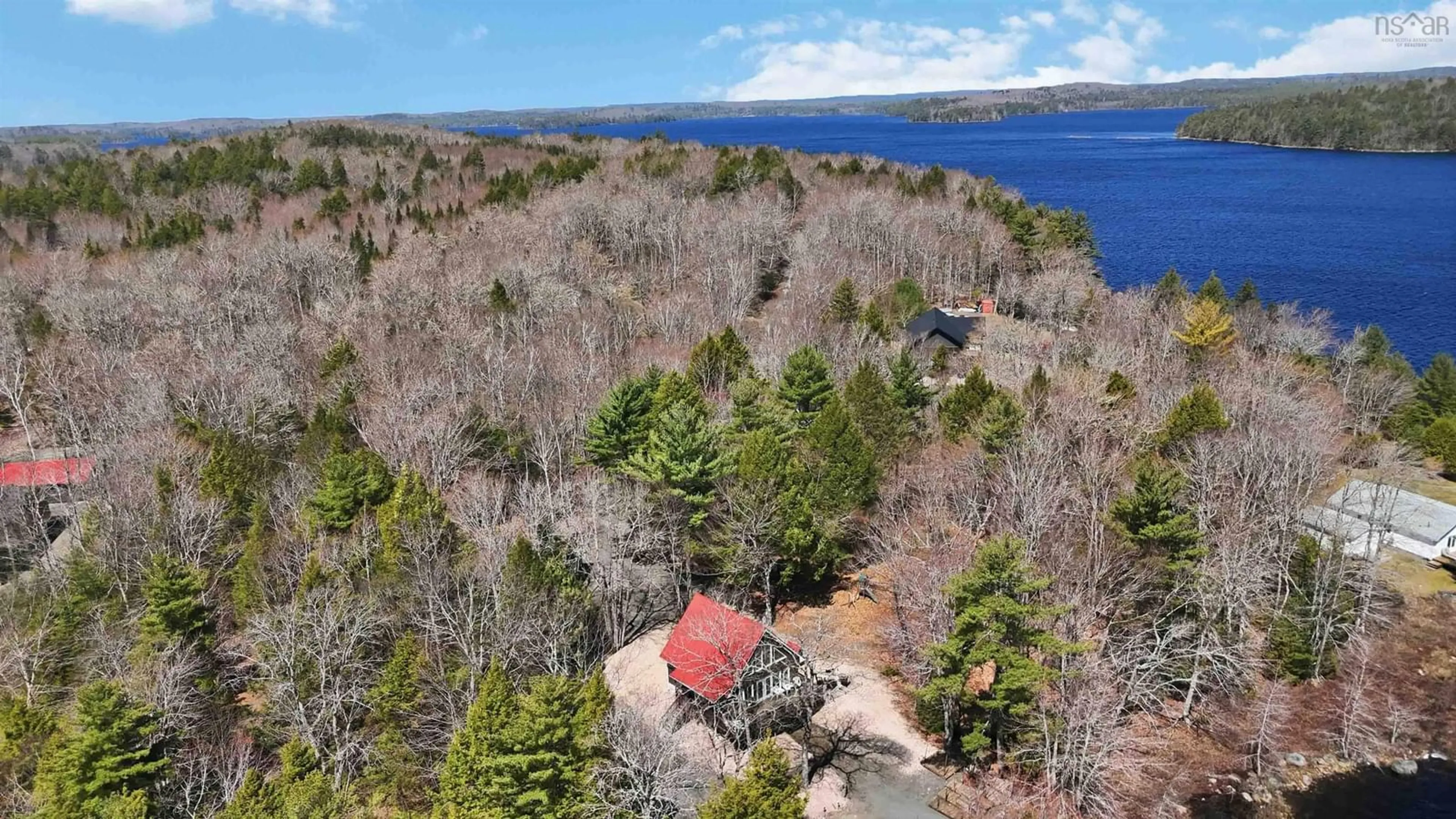 A pic from outside/outdoor area/front of a property/back of a property/a pic from drone, water/lake/river/ocean view for 58 Naugler Rd, Labelle Nova Scotia B0T 1E0