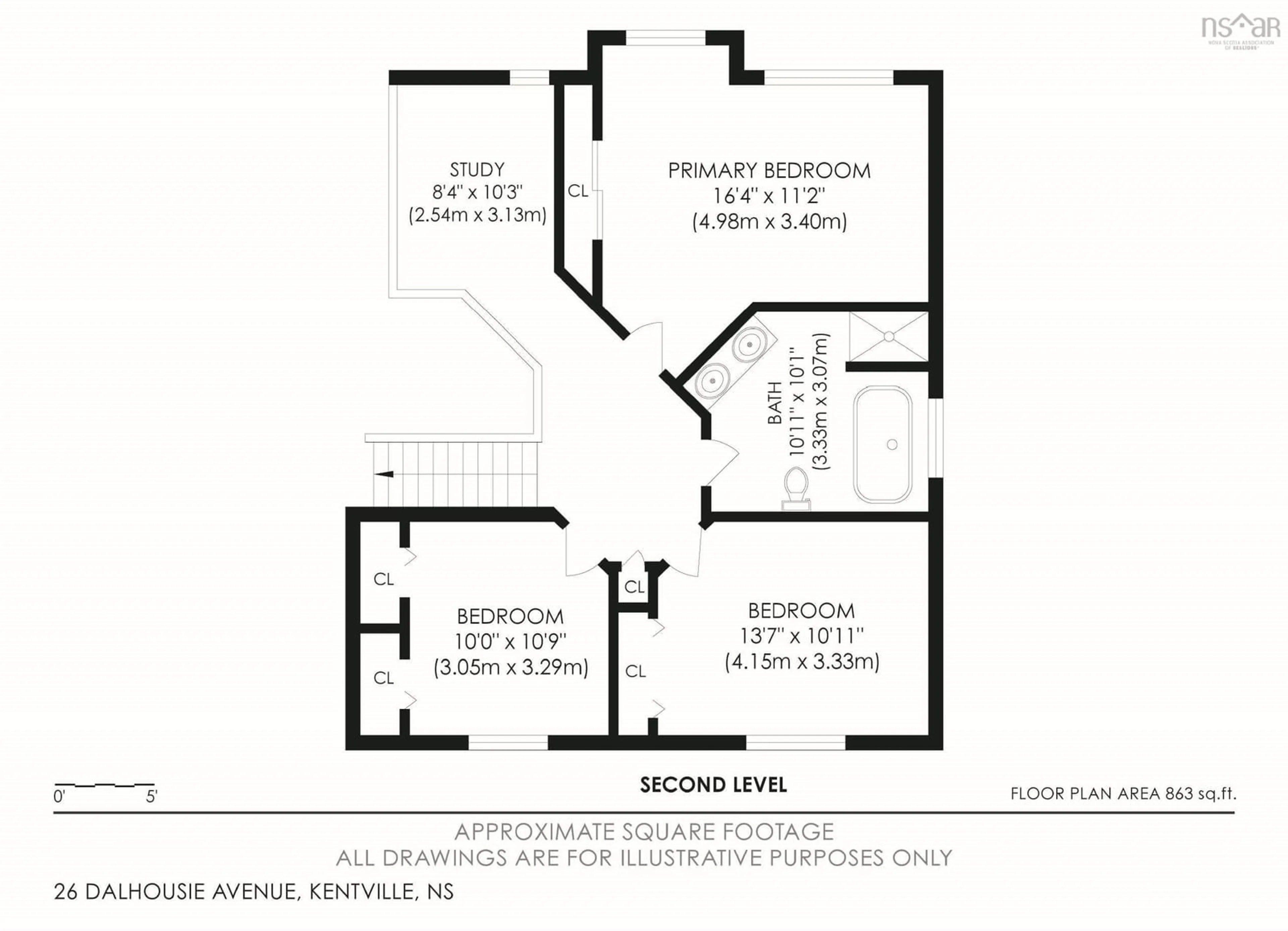 Floor plan for 26 Dalhousie Ave, Kentville Nova Scotia B4N 5E5