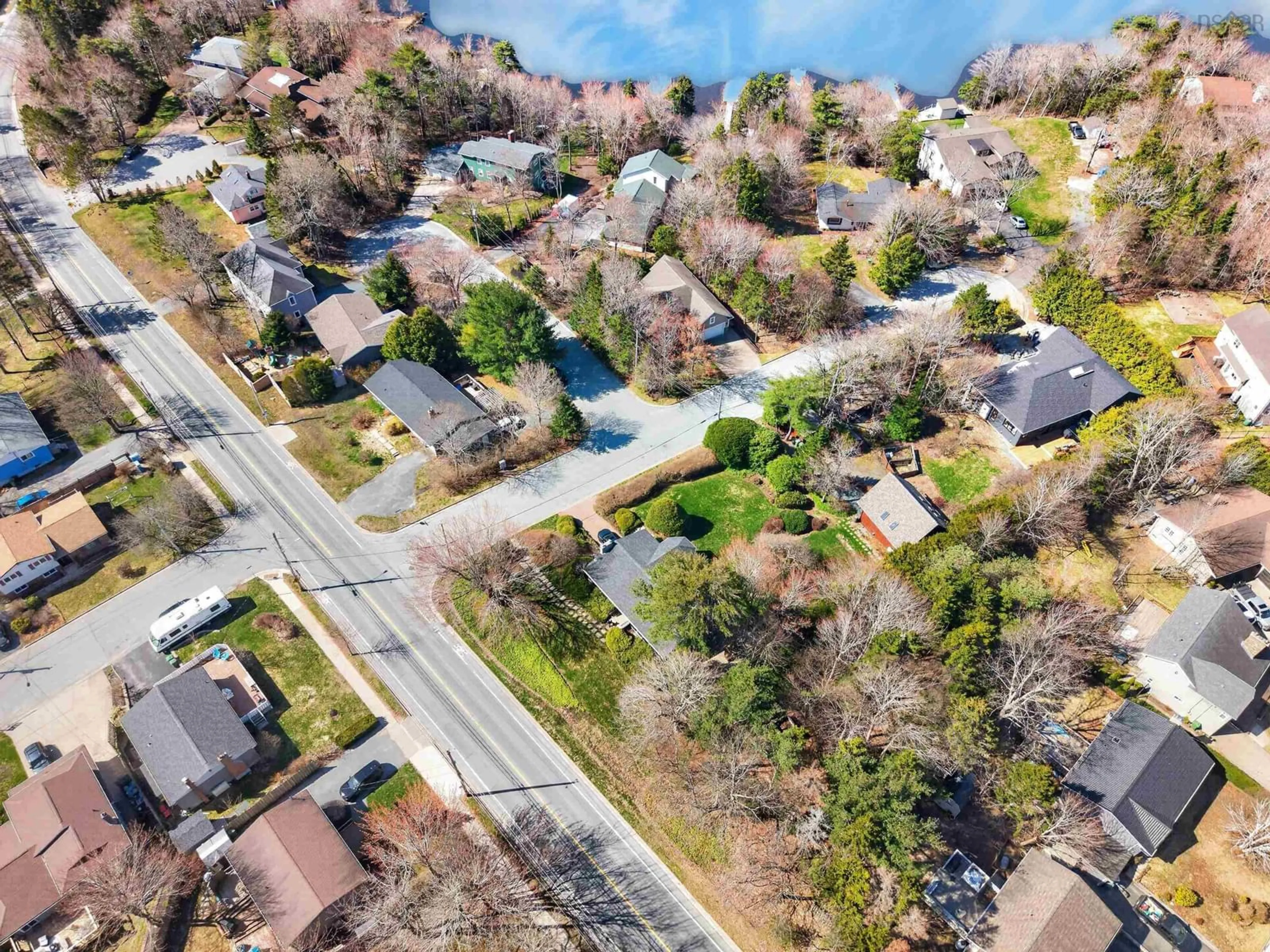 A pic from outside/outdoor area/front of a property/back of a property/a pic from drone, water/lake/river/ocean view for 453 Waverley Road, Dartmouth Nova Scotia B2X 2G3