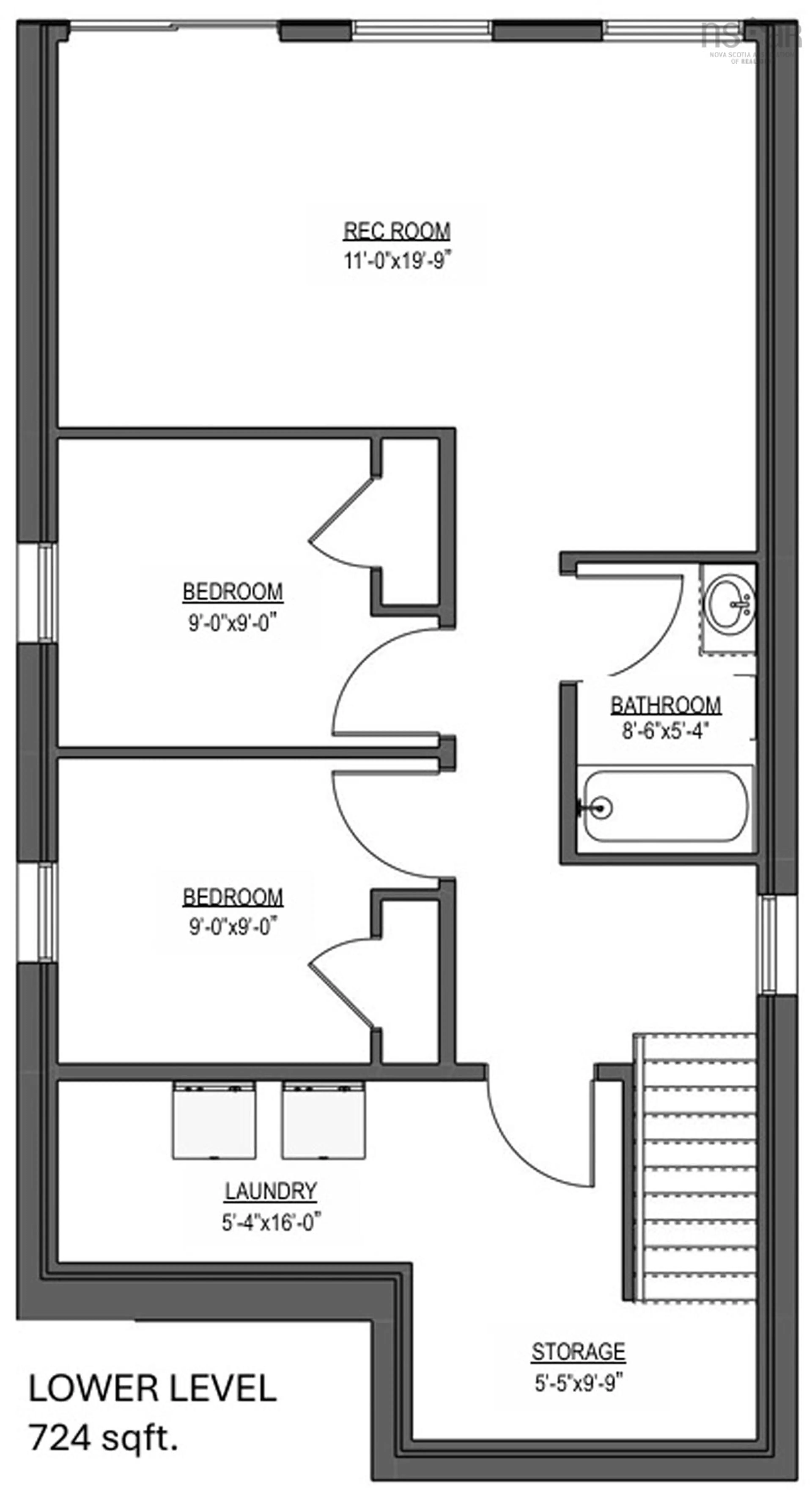 Floor plan for Lot 7-18 Marketway Lane, Brunello Estates Nova Scotia B3T 0L1
