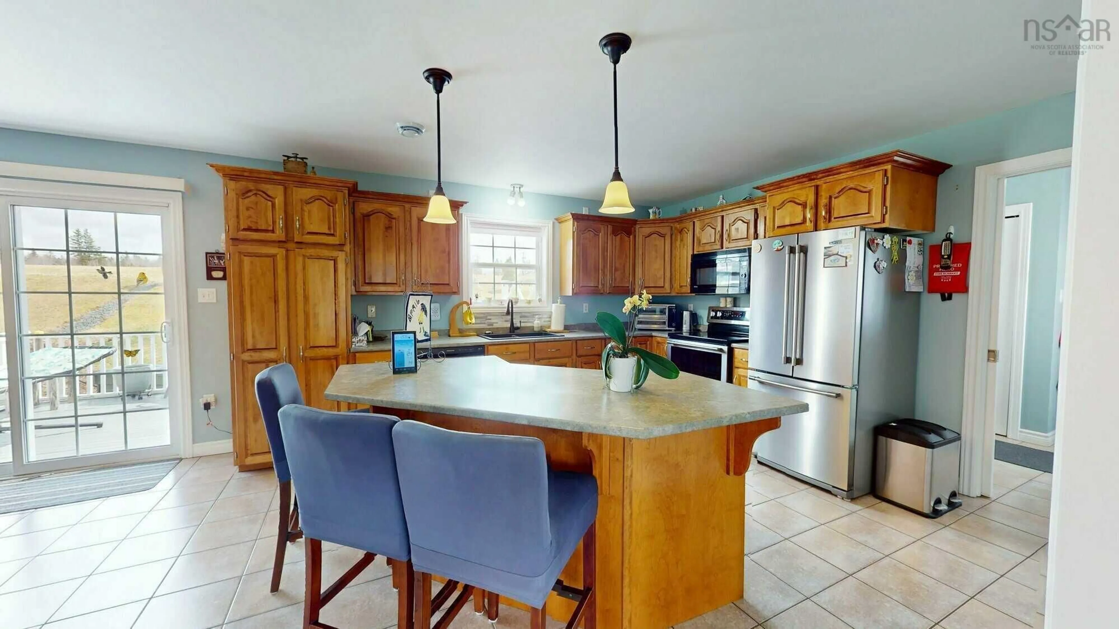 Open concept kitchen, ceramic/tile floor for 78 Celtic Dr, St. Andrews Channel Nova Scotia B0H 1X0