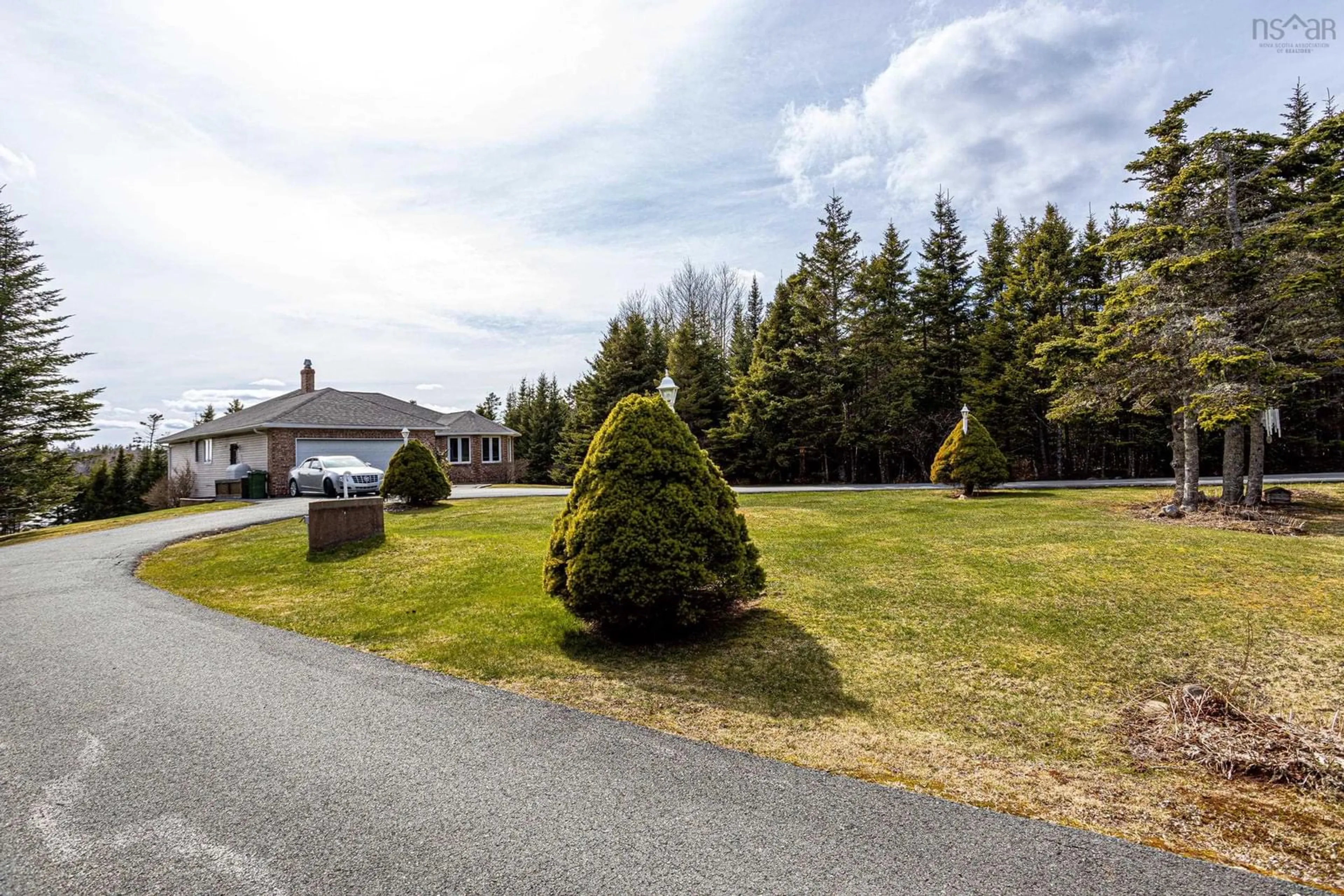 A pic from outside/outdoor area/front of a property/back of a property/a pic from drone, unknown for 287 Greenough Dr, West Porters Lake Nova Scotia B3E 1M8