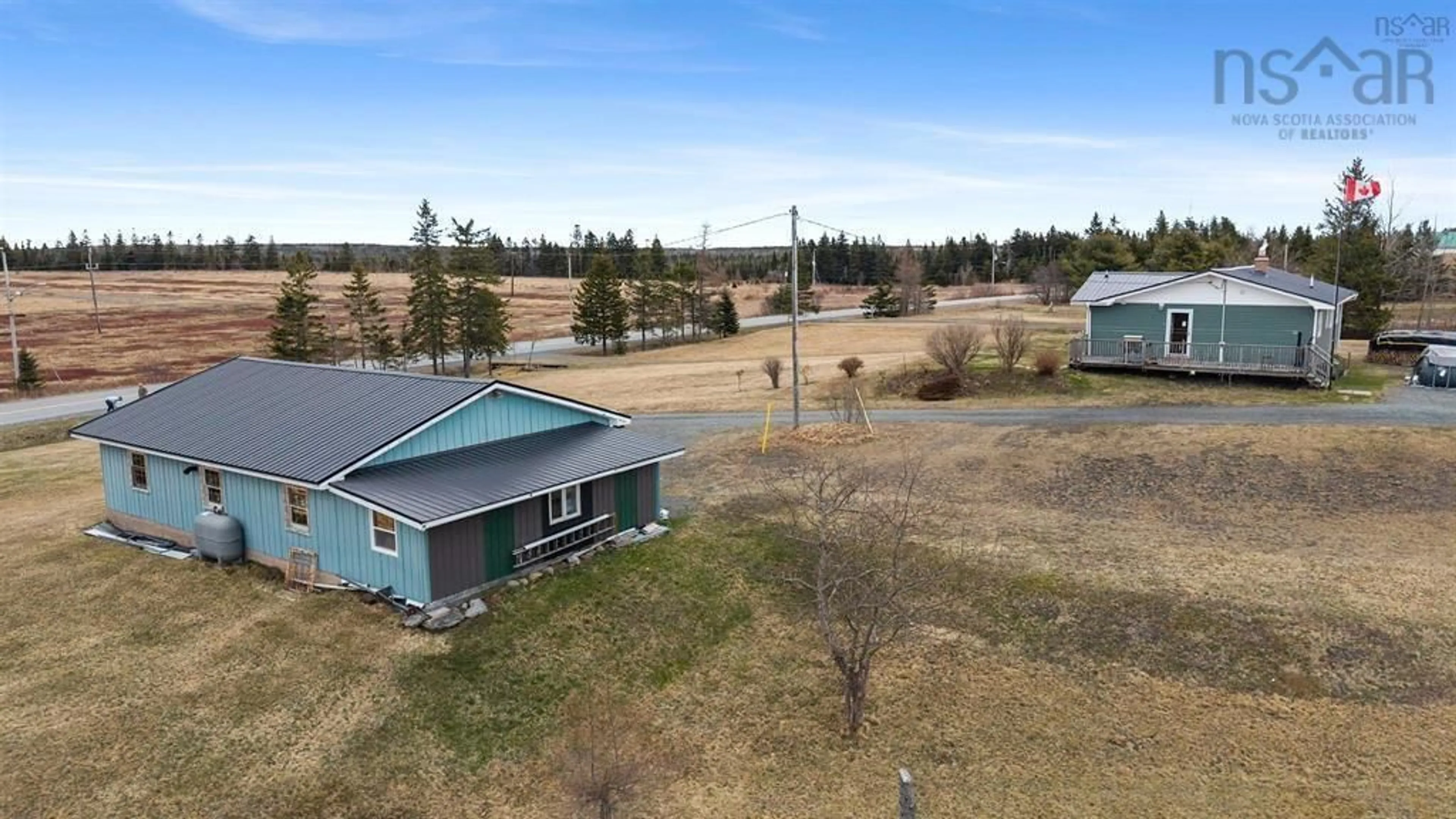A pic from outside/outdoor area/front of a property/back of a property/a pic from drone, unknown for 684 St Marys Rd, Chaplin Nova Scotia B0N 2M0