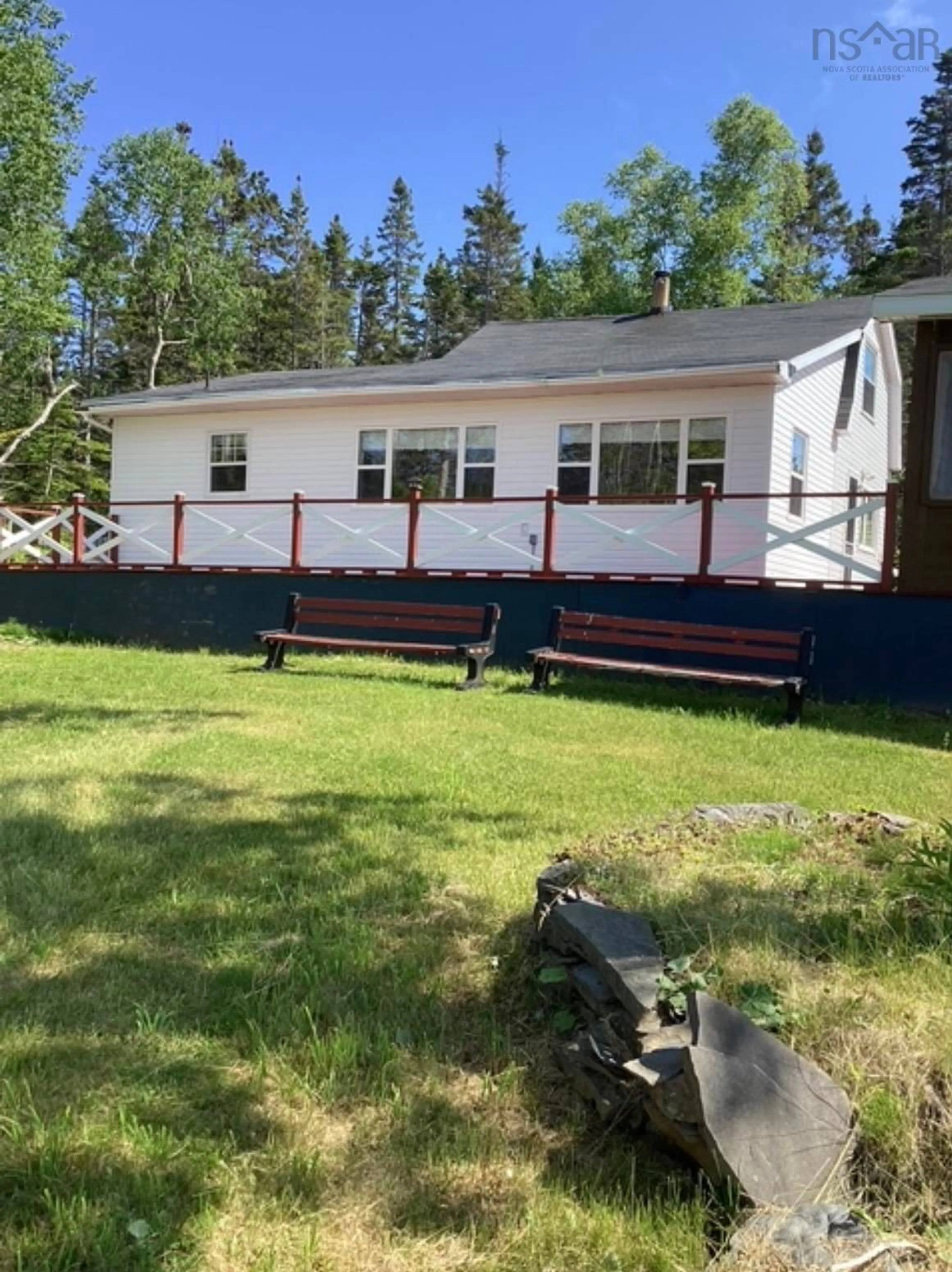A pic from outside/outdoor area/front of a property/back of a property/a pic from drone, unknown for 872 Red Point Rd, Red Point Nova Scotia B2C 1G5