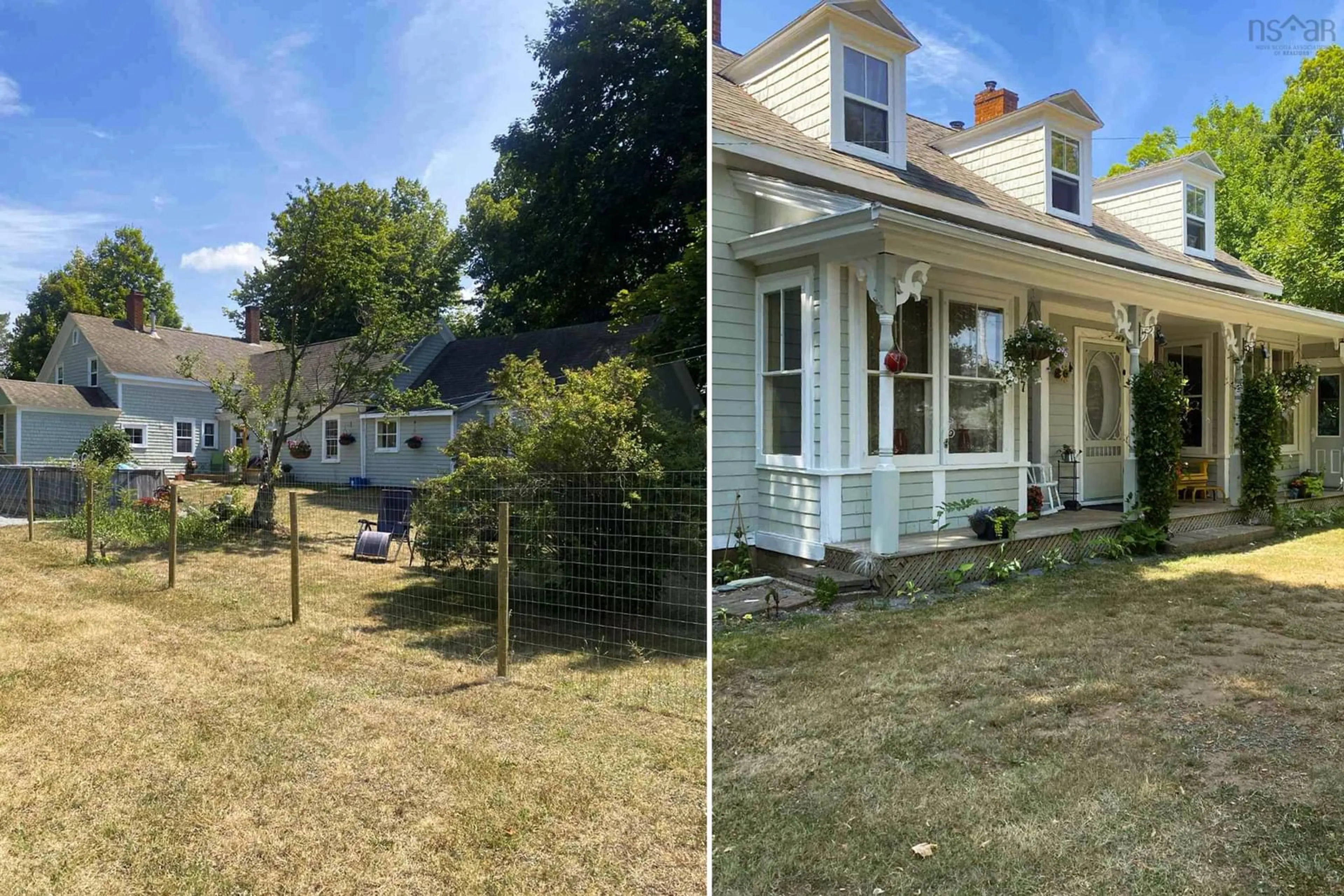 A pic from outside/outdoor area/front of a property/back of a property/a pic from drone, street for 9717 Highway 10, Nictaux Nova Scotia B0S 1P0