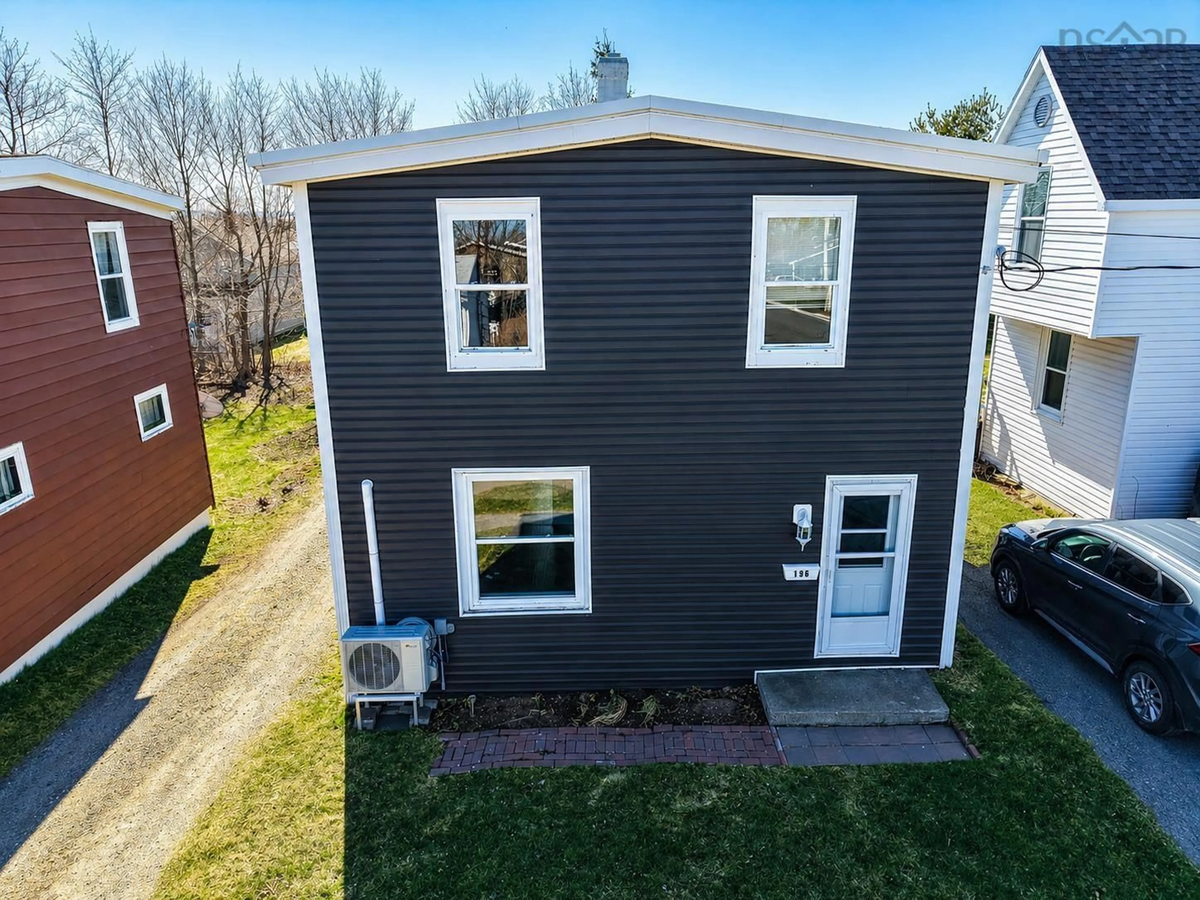 A pic from outside/outdoor area/front of a property/back of a property/a pic from drone, street for 196 Gatacre St, Sydney Nova Scotia B1N 1Z2