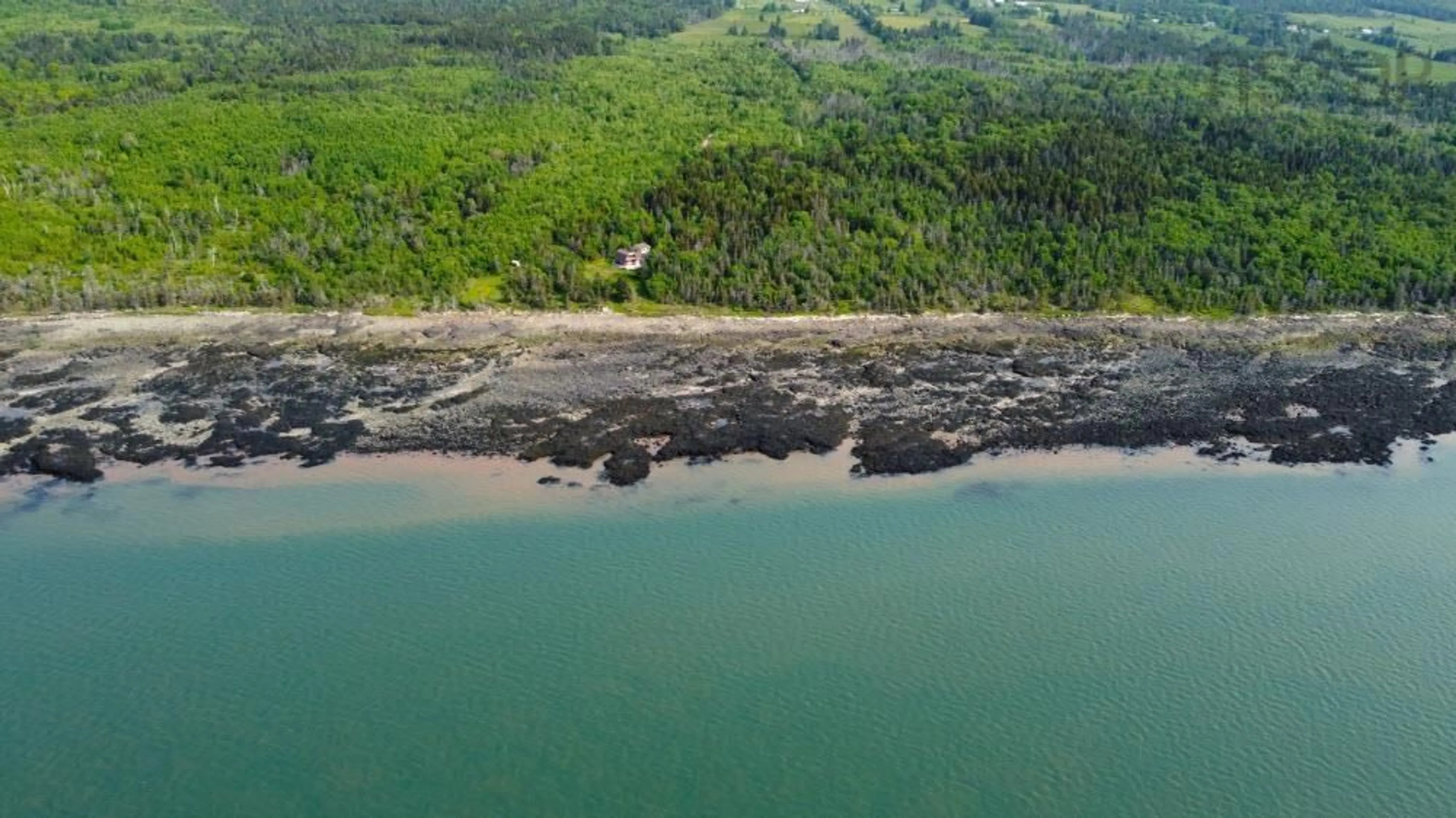 A pic from outside/outdoor area/front of a property/back of a property/a pic from drone, water/lake/river/ocean view for 9347 St. Croix Cove Rd, St Croix Cove Nova Scotia B0S 1C0