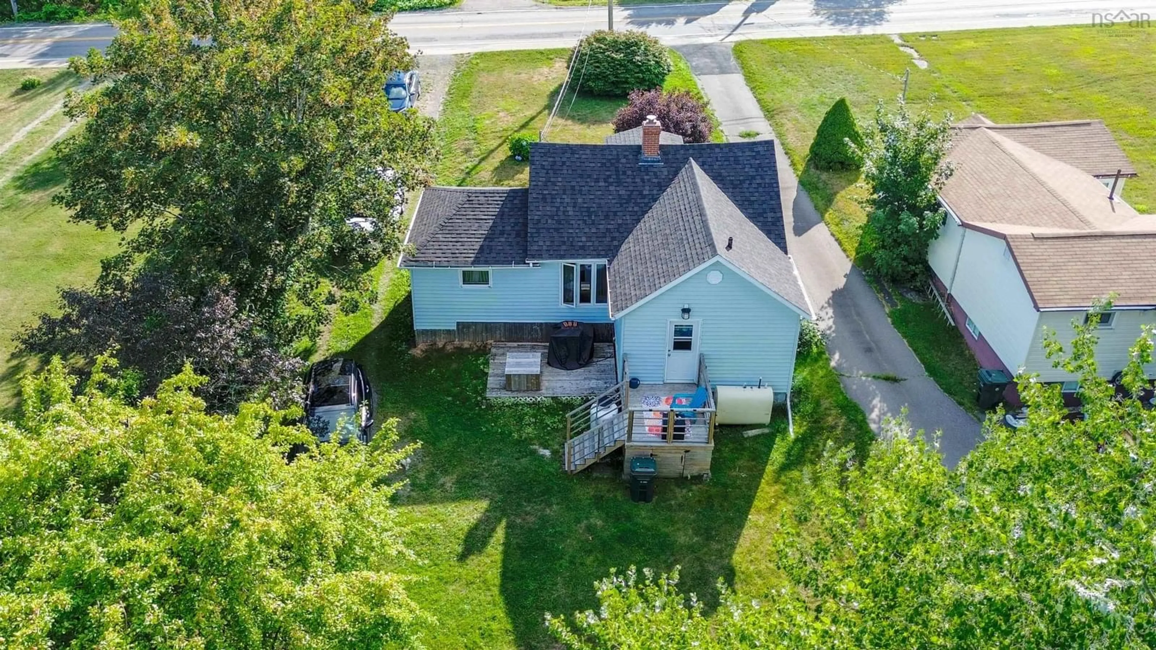 A pic from outside/outdoor area/front of a property/back of a property/a pic from drone, street for 248 Main St, Florence Nova Scotia B1Y 1K7