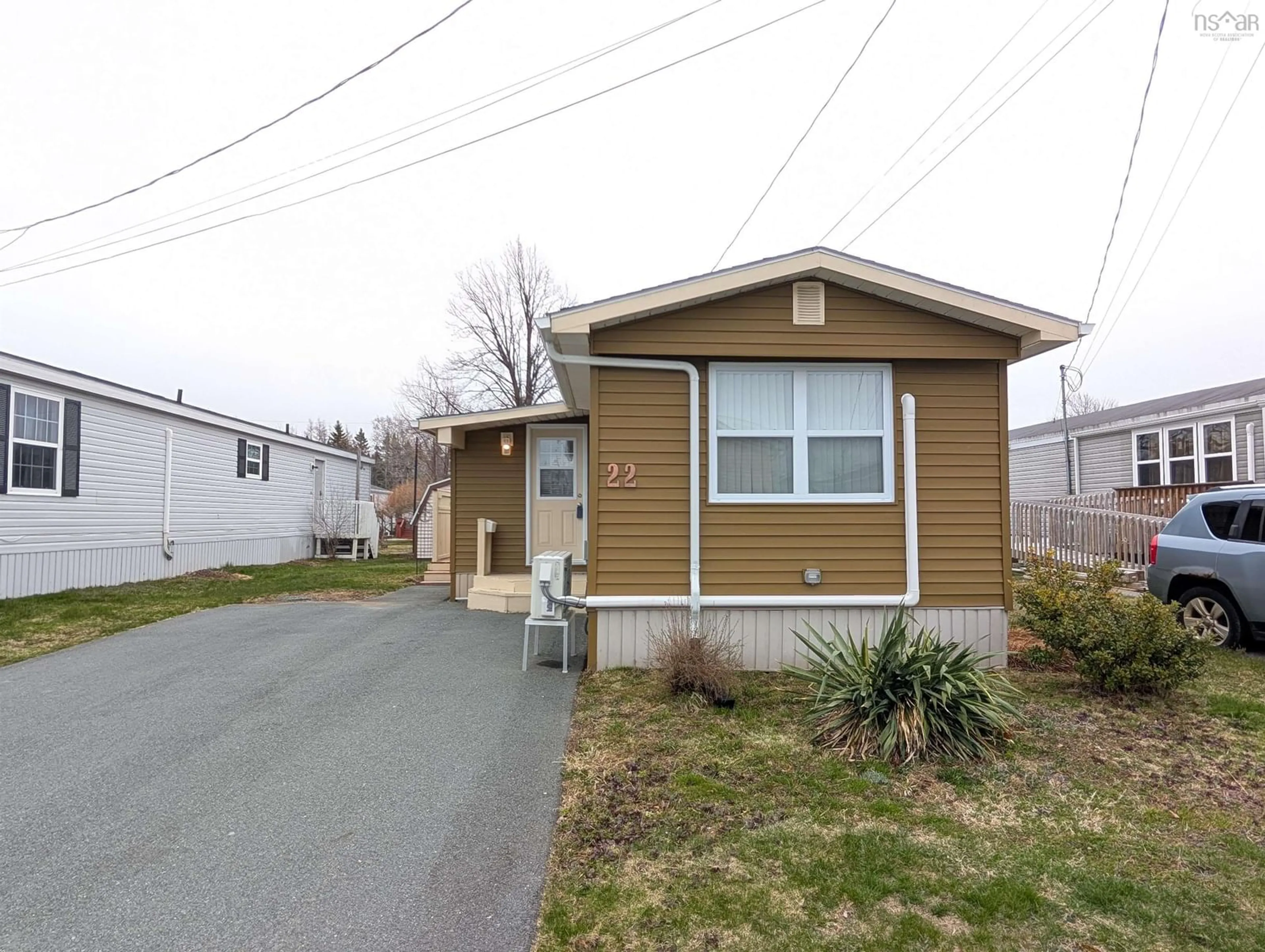 Home with vinyl exterior material, street for 22 Cocoa St, Dartmouth Nova Scotia B2W 4W5