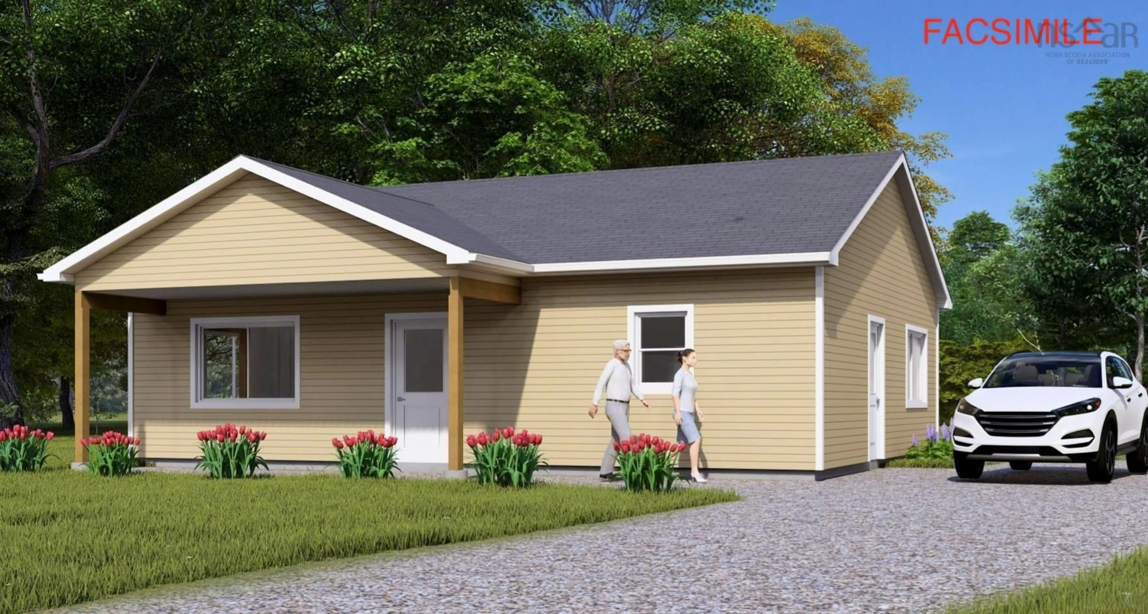 Home with vinyl exterior material, building for Wild Rose Dr #Lot 24, East Mountain Nova Scotia B6L 2Y4