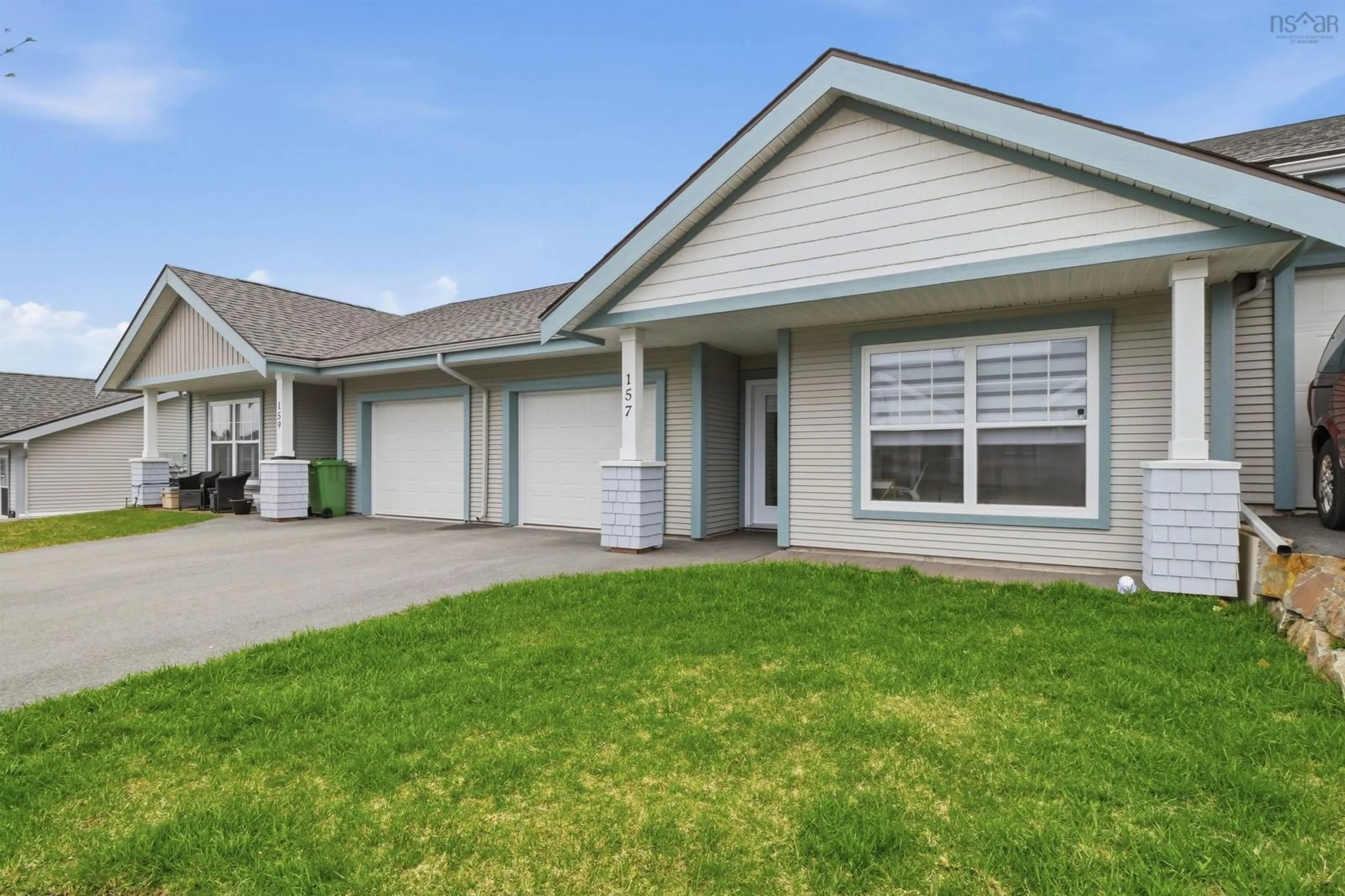 Home with vinyl exterior material, street for Sailors Trail #157, Eastern Passage Nova Scotia B3G 0A2