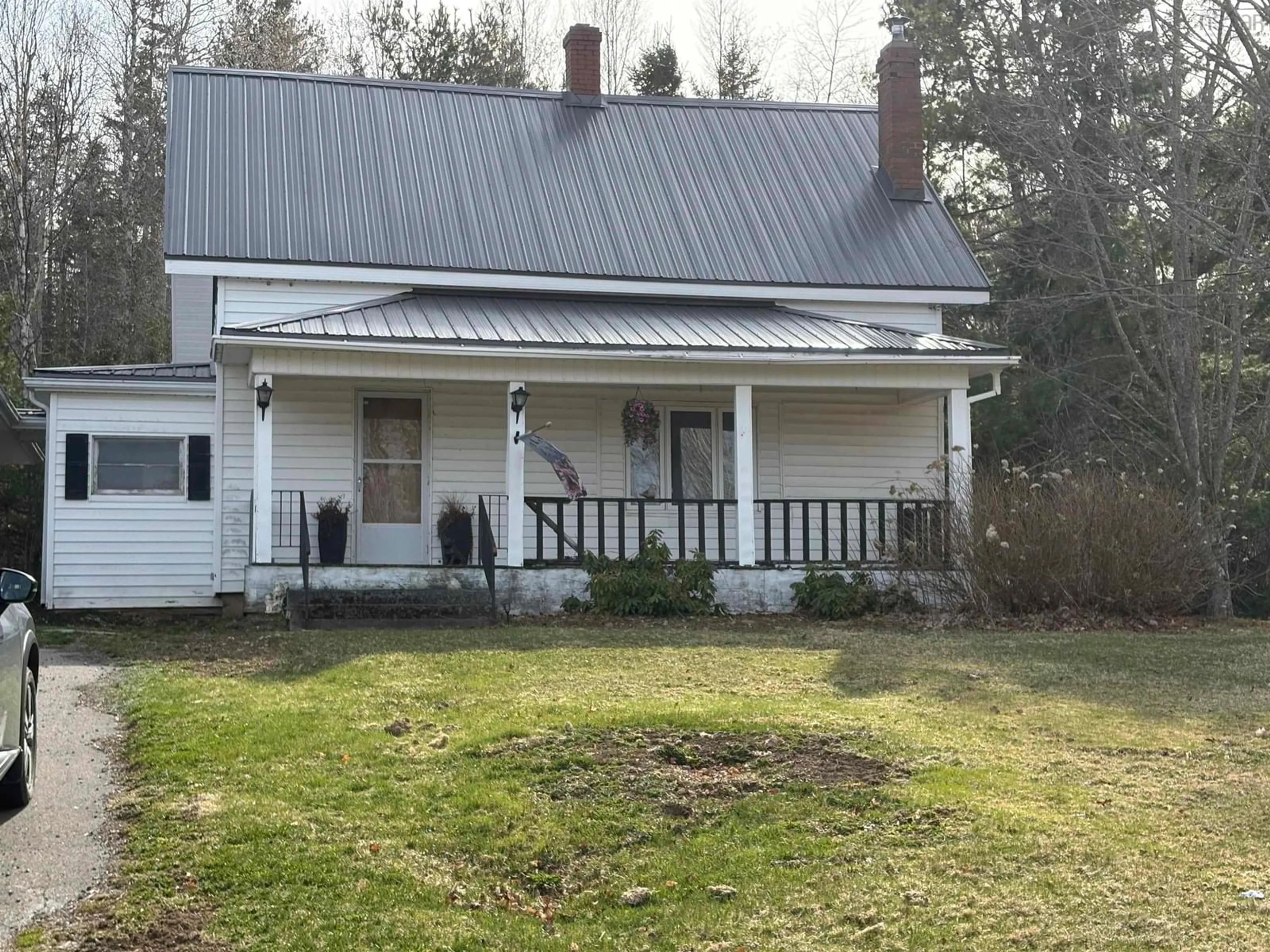 A pic from outside/outdoor area/front of a property/back of a property/a pic from drone, building for 8503 Sherbrooke Rd, Mcphersons Mills Nova Scotia B2H 5C8