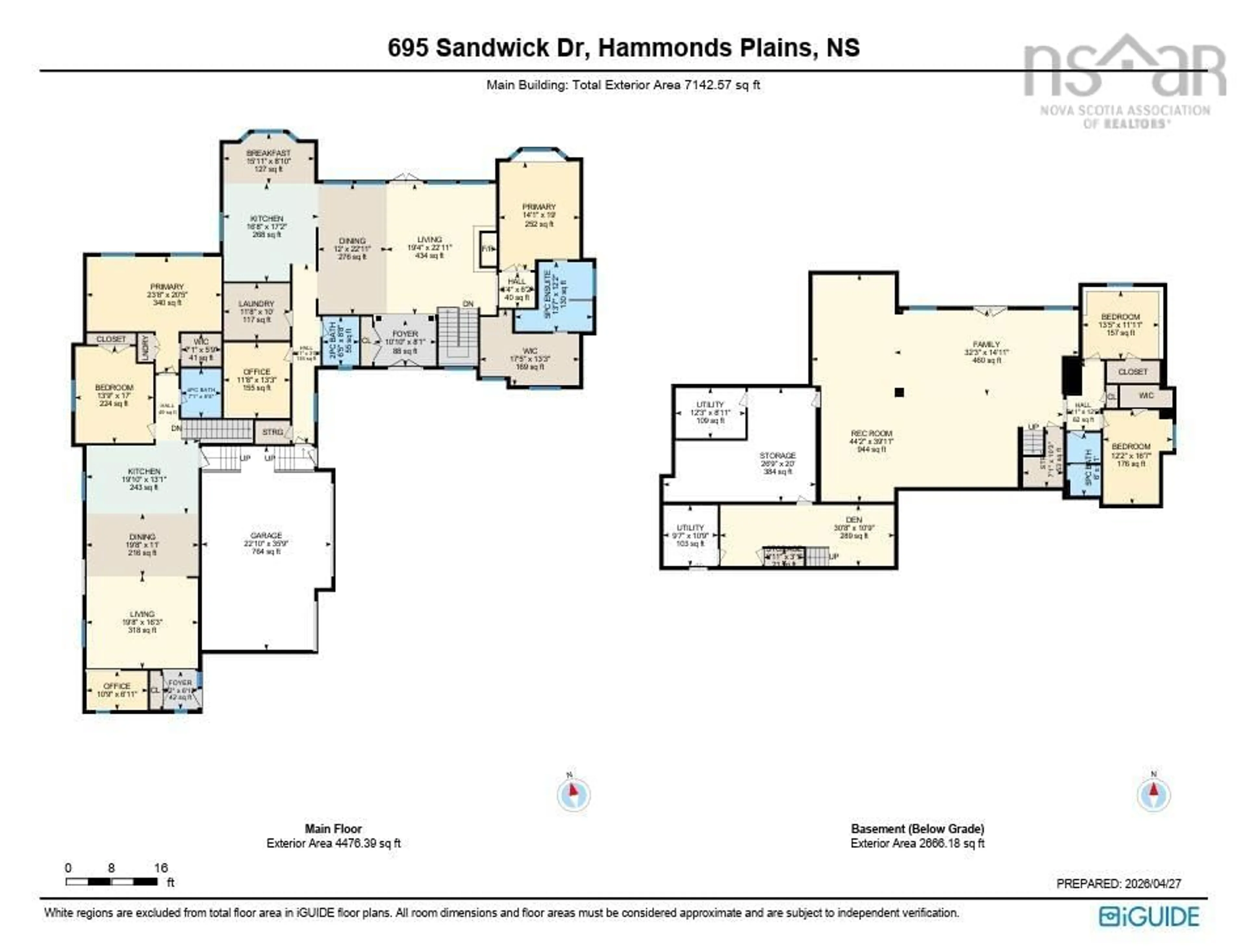 Floor plan for 695 Sandwick Dr, Hammonds Plains Nova Scotia B4B 0H3
