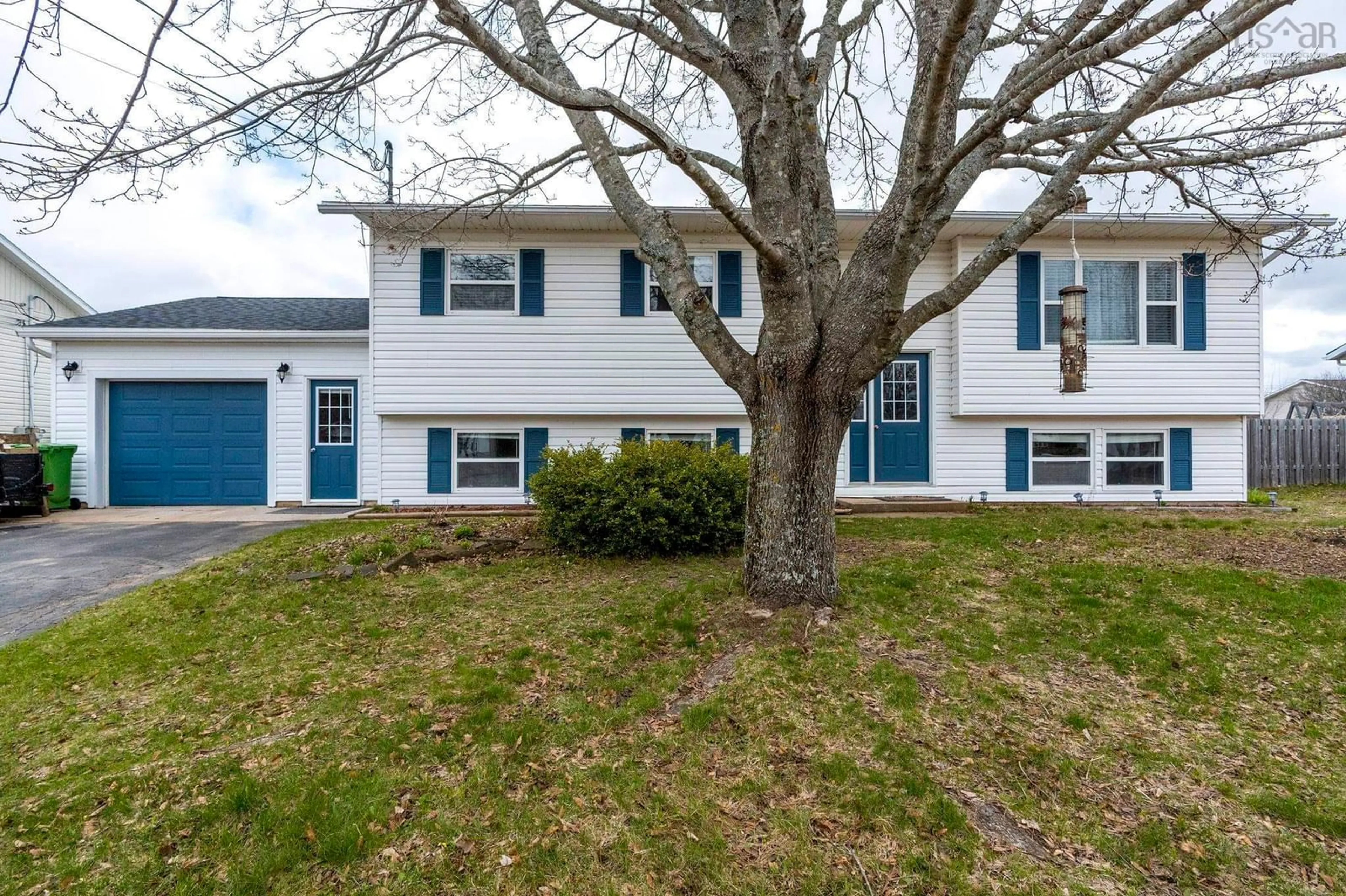 Home with vinyl exterior material, street for 612 Crystal Dr, Greenwood Nova Scotia B0P 1R0