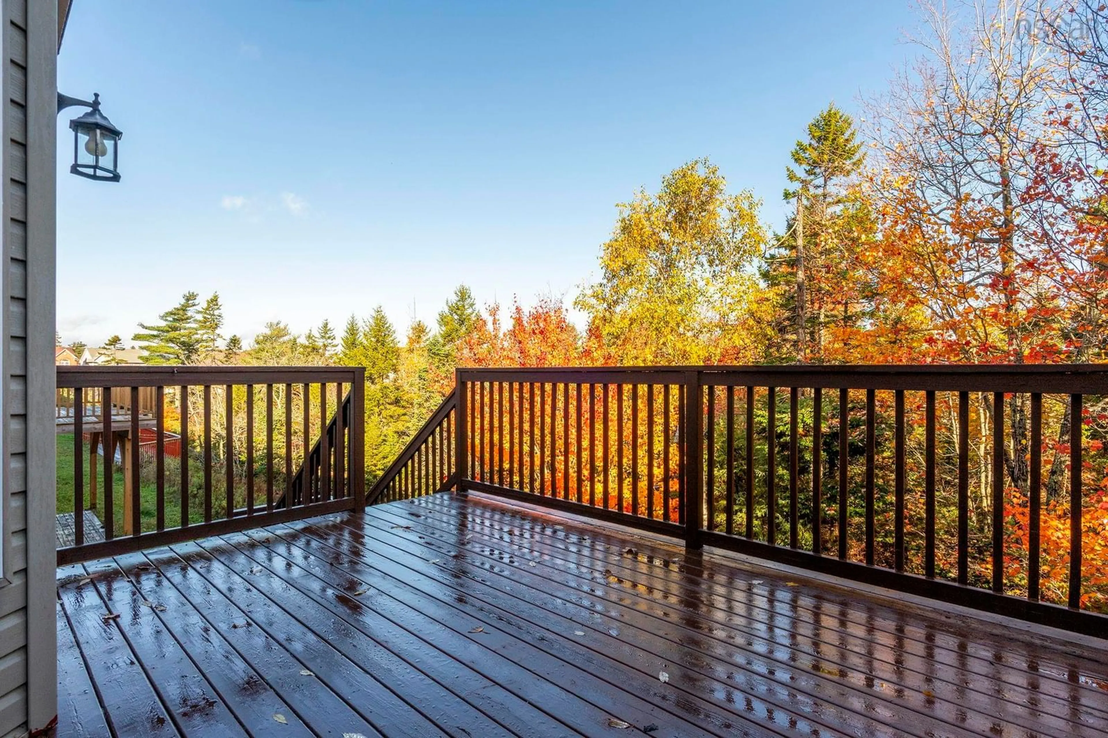 Patio, forest/trees view for 153 Ravines Dr, Bedford Nova Scotia B4A 0A4