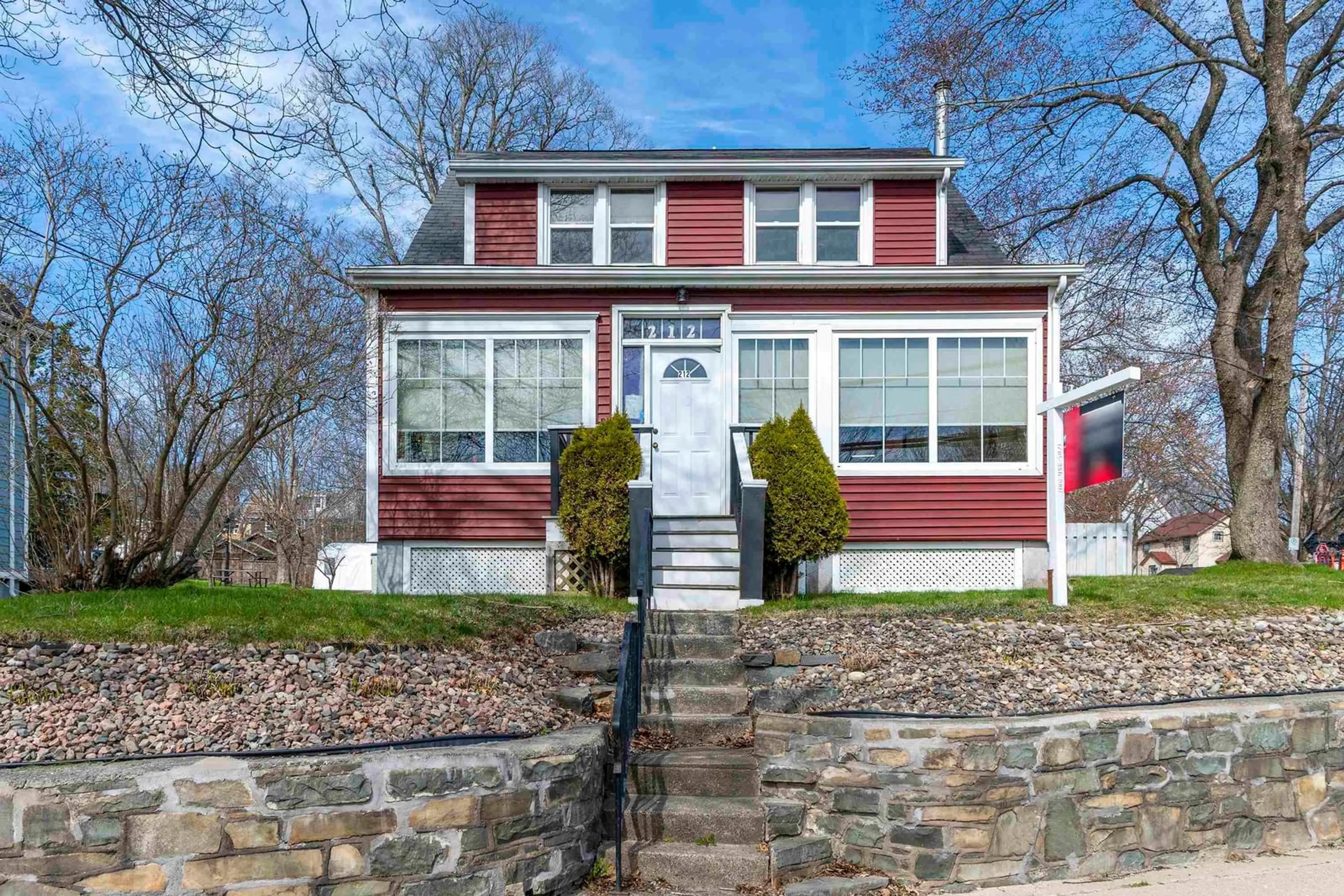 Home with vinyl exterior material, street for 212 Windmill Rd, Old Dartmouth Nova Scotia B3A 1G2