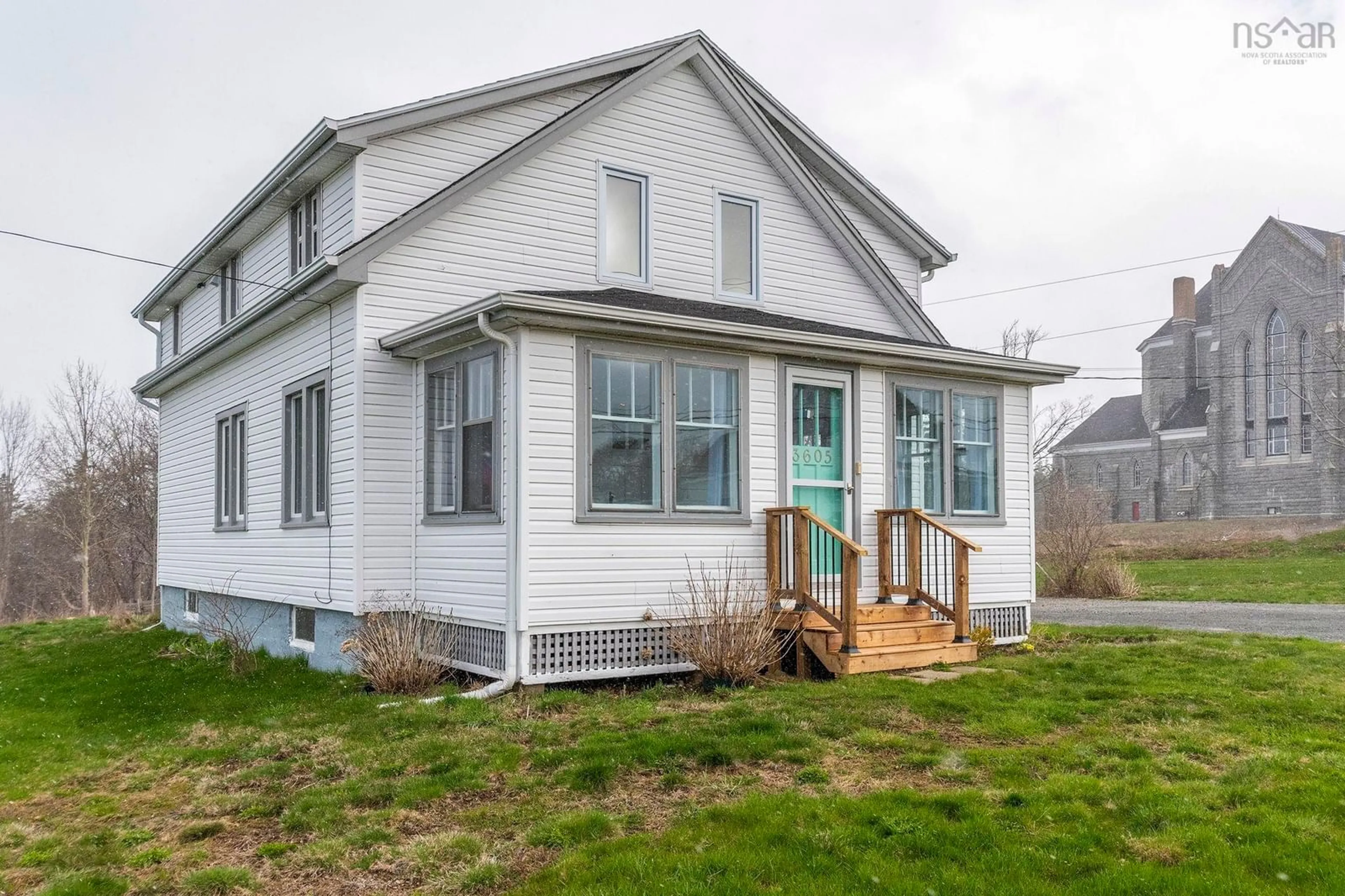 Home with vinyl exterior material, unknown for 3605 Highway 1, St. Bernard Nova Scotia B0W 3T0