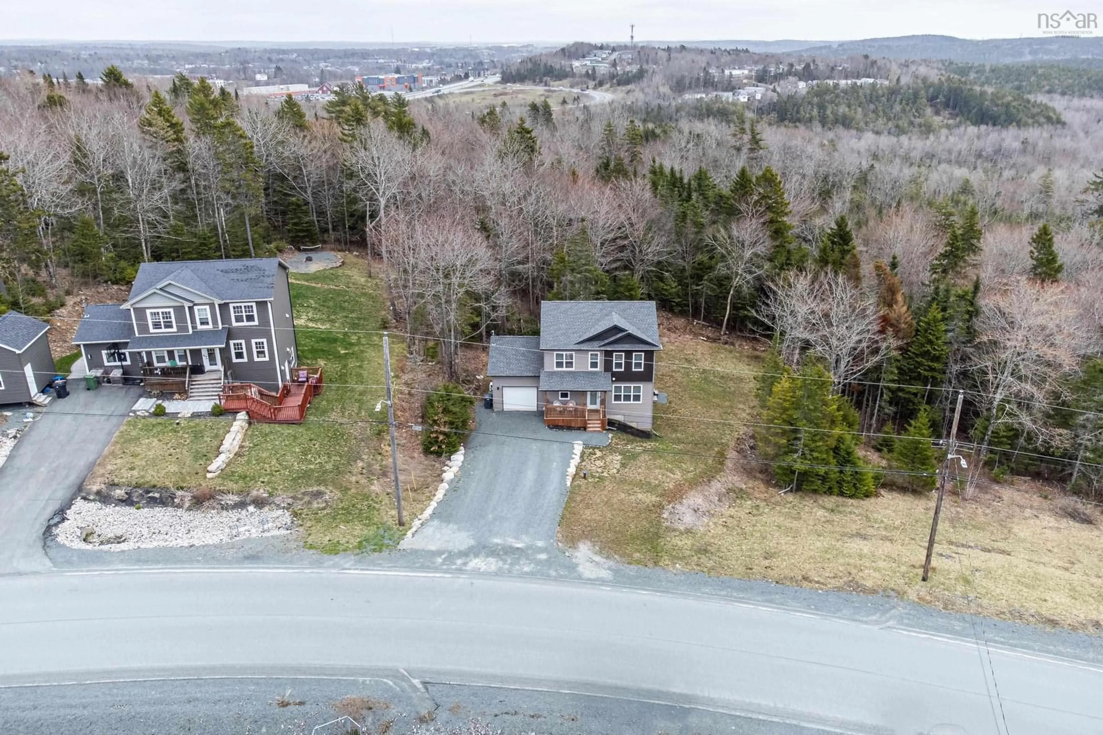 A pic from outside/outdoor area/front of a property/back of a property/a pic from drone, unknown for 319 Savoy Ave, Lucasville Nova Scotia B4B 0W3