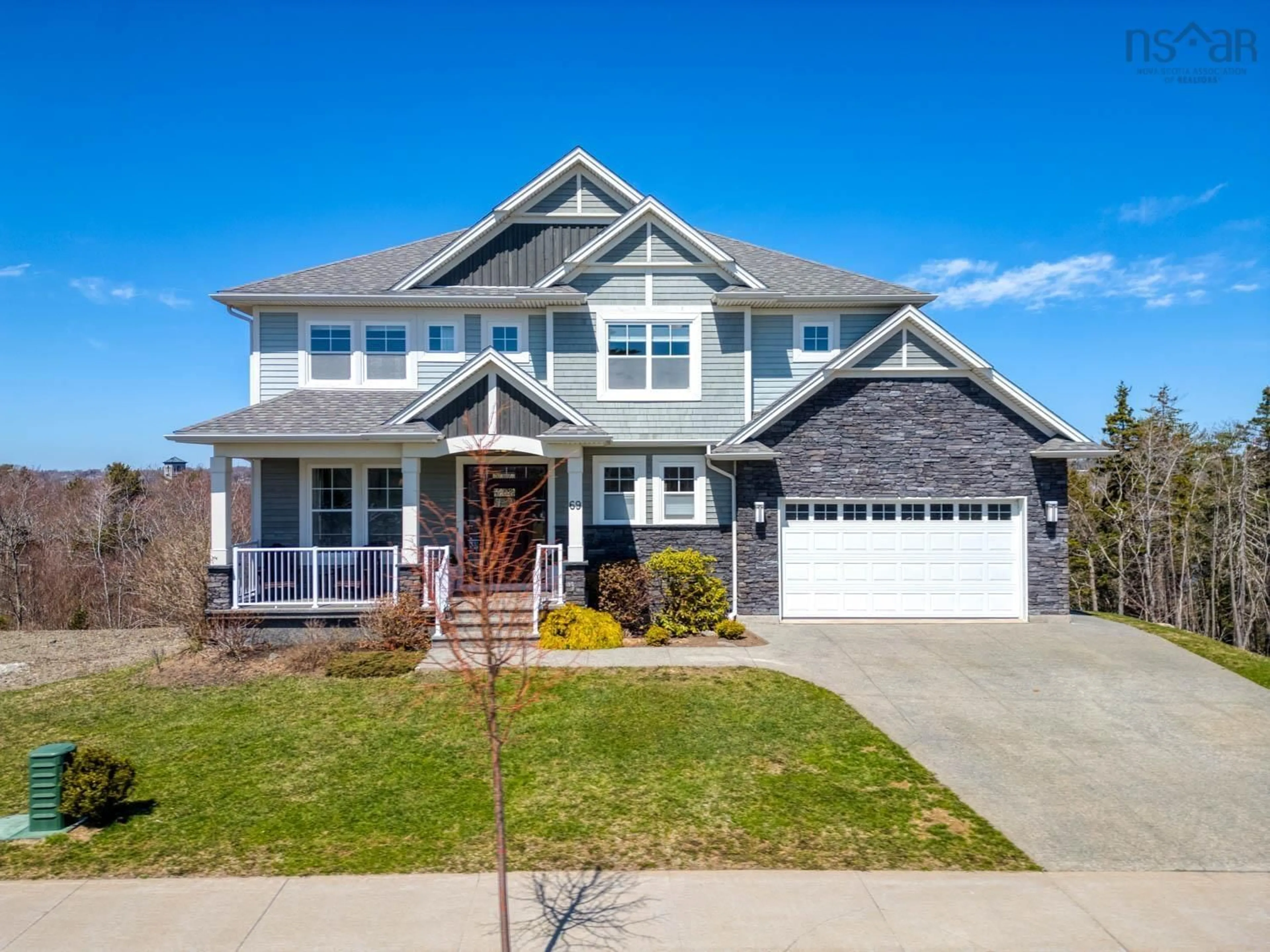 Home with brick exterior material, street for 69 Hearthwood Cres, Halifax Nova Scotia B3P 0G5