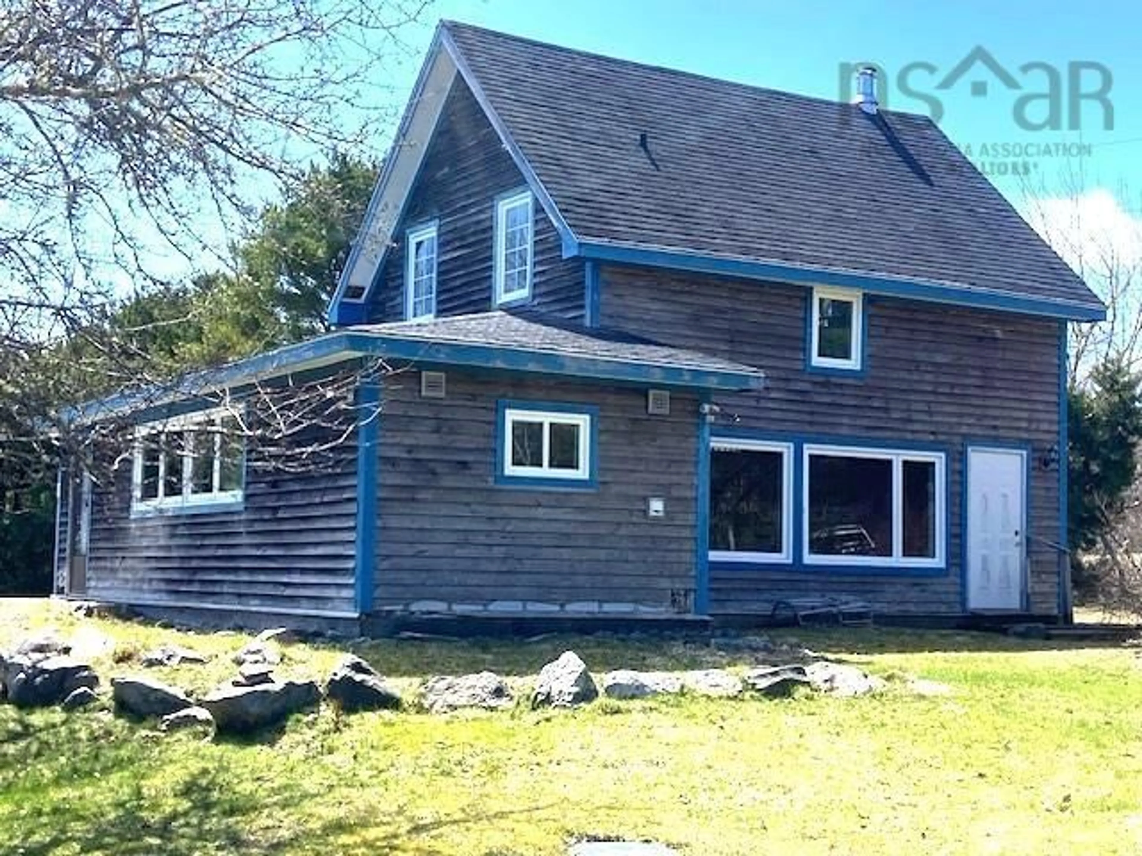 A pic from outside/outdoor area/front of a property/back of a property/a pic from drone, building for 10539 Upper Clyde Rd, Welshtown Nova Scotia B0T 1W0