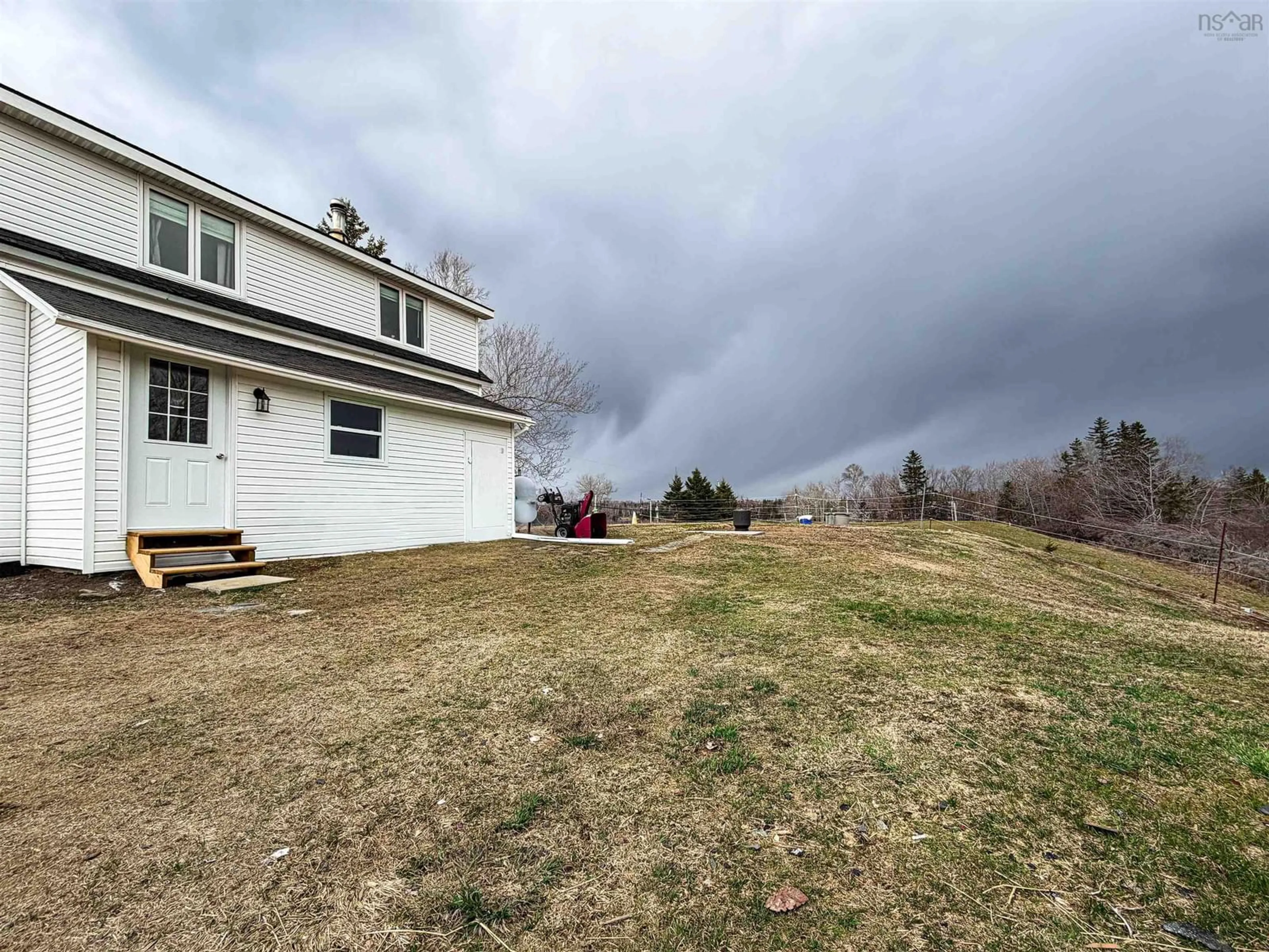 A pic from outside/outdoor area/front of a property/back of a property/a pic from drone, mountain view for 328 Brickyard Rd, Cape Breton Nova Scotia B1K 2R7
