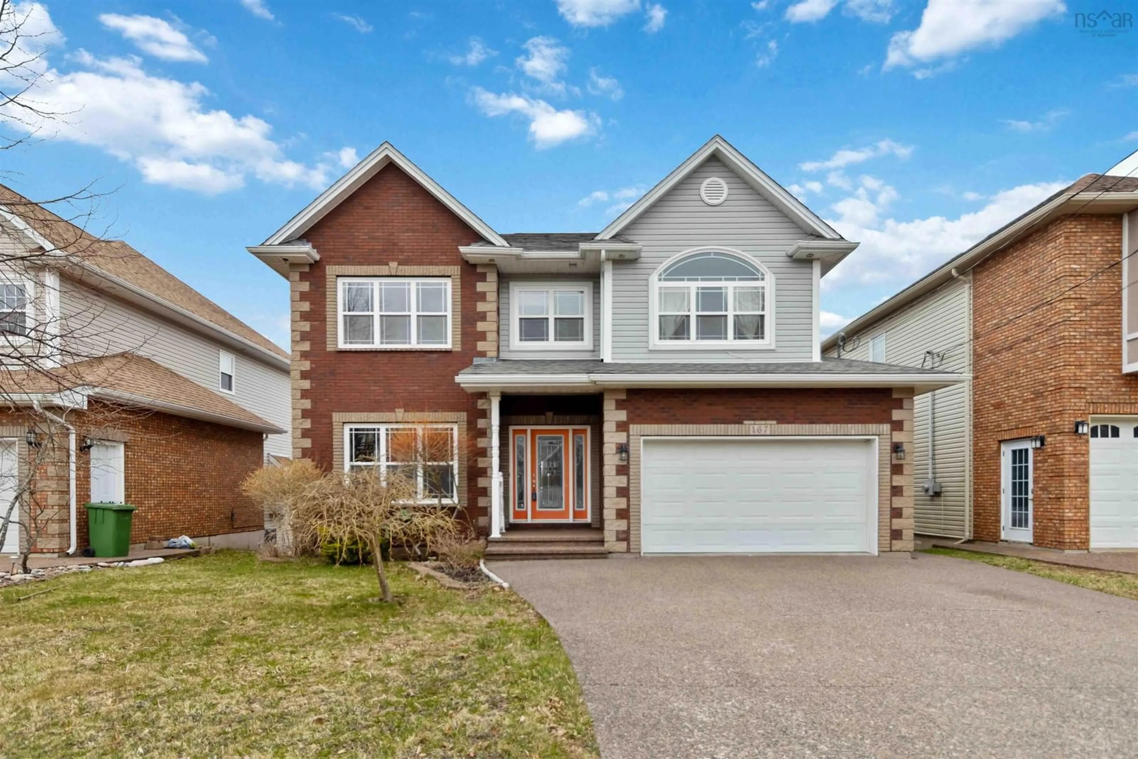 Home with brick exterior material, street for 167 Ravines Dr, Bedford Nova Scotia B4A 0B8