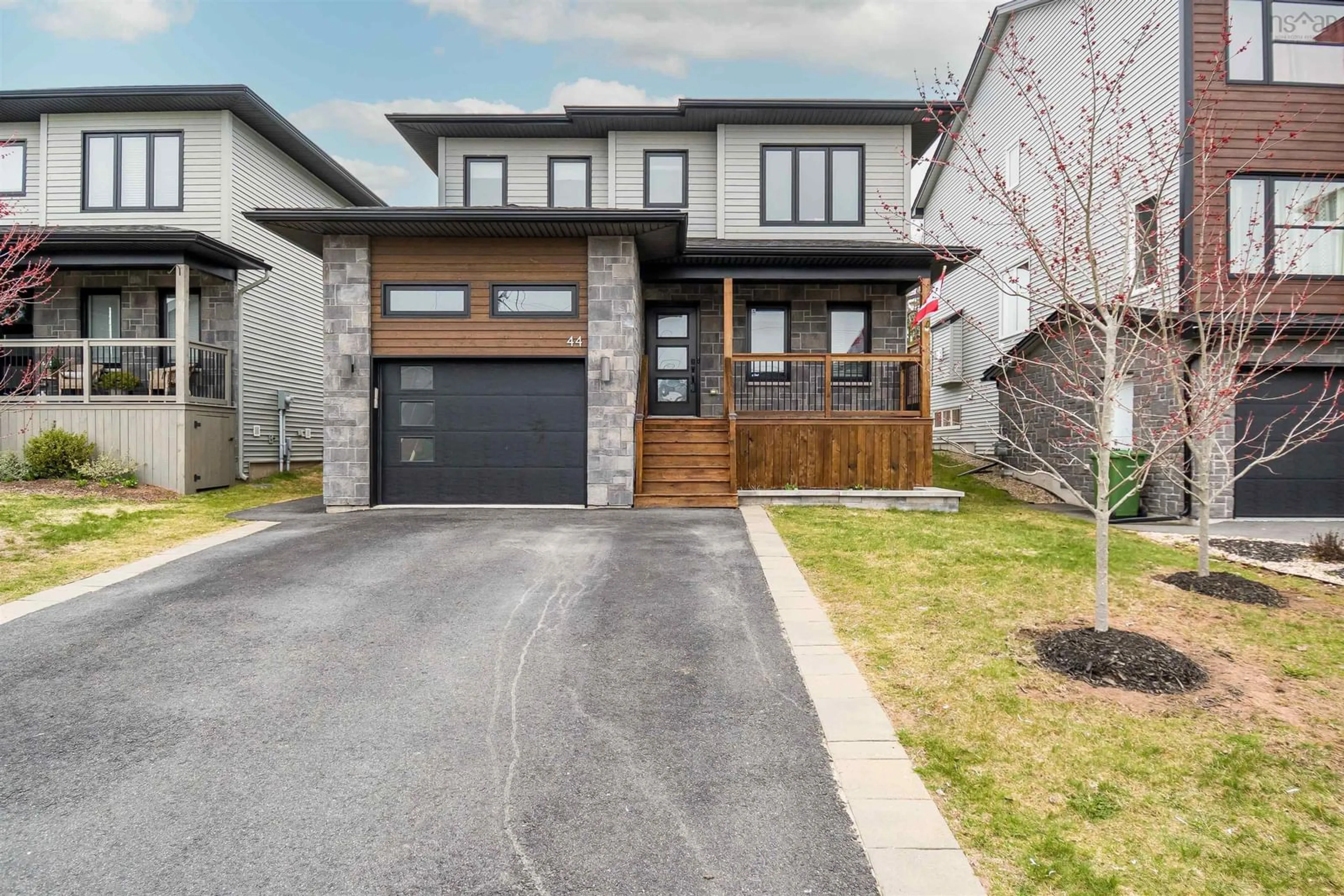 Home with brick exterior material, street for 44 Innsbrook Way, West Bedford Nova Scotia B4B 0X6