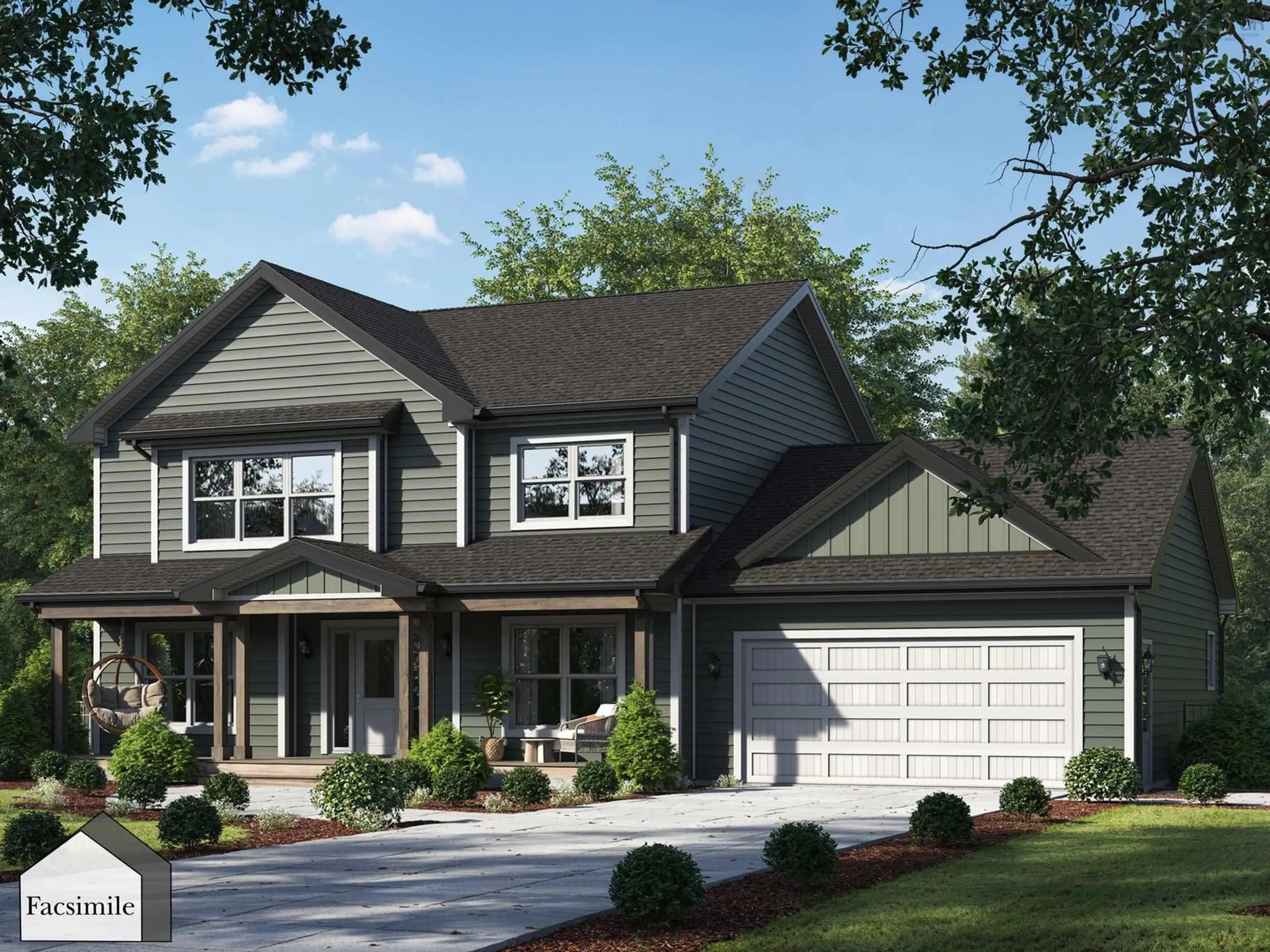 Home with vinyl exterior material, street for 71 Lockerbie Lane #Lot 767, Fall River Nova Scotia B2T 0X2