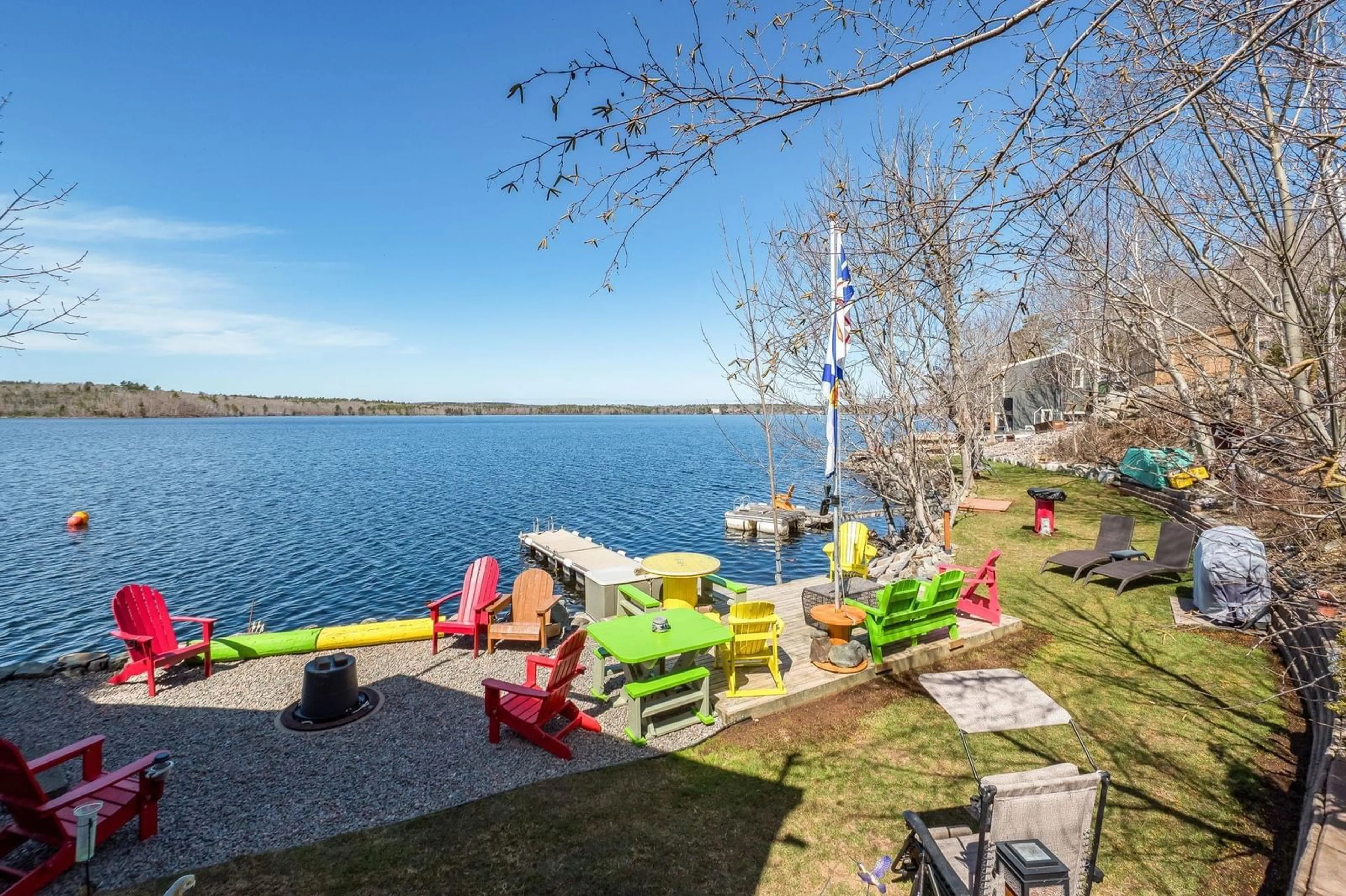 Patio, water/lake/river/ocean view for 1900 Waverley Rd, Waverley Nova Scotia B2R 1Y5