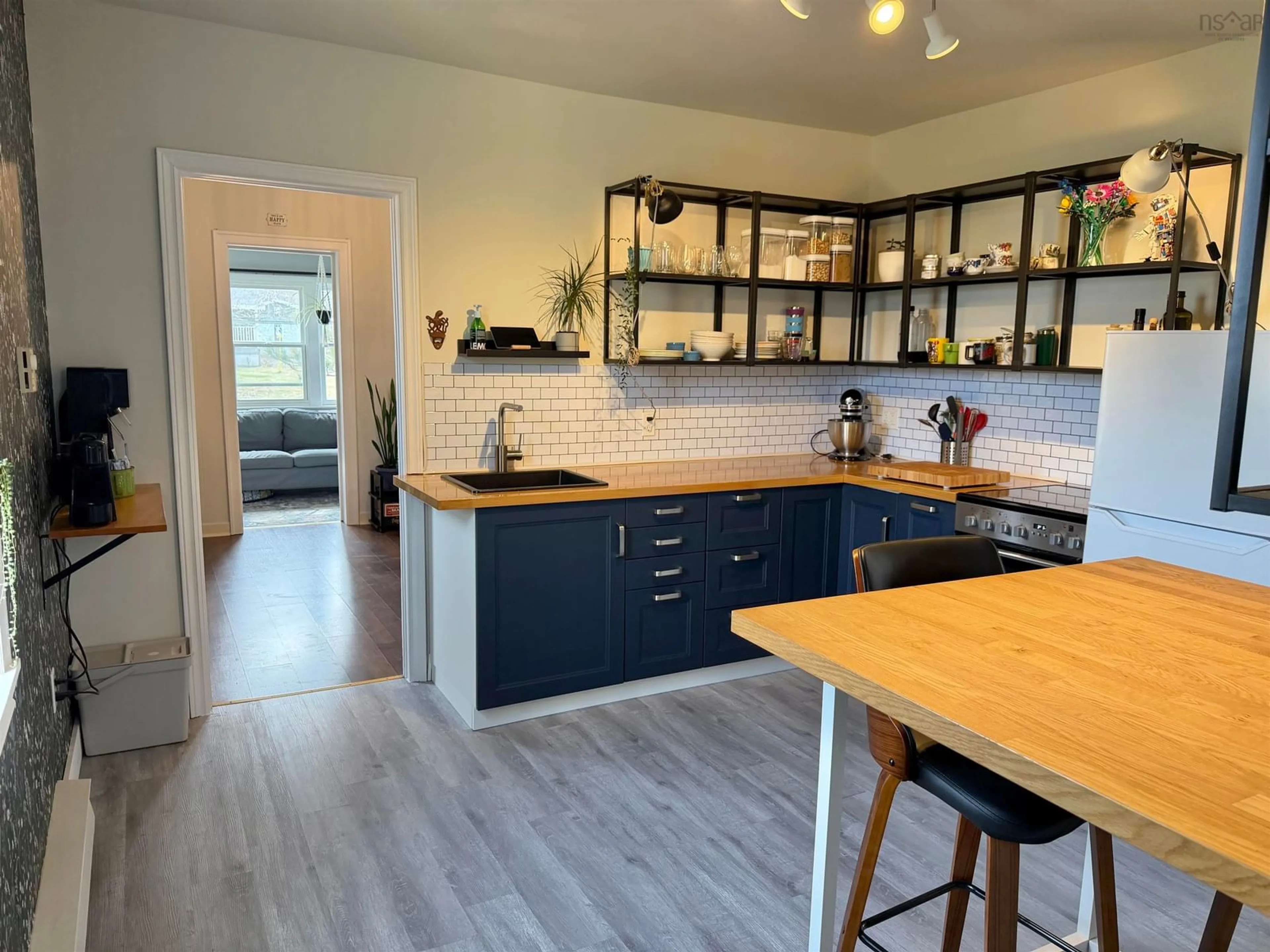 Open concept kitchen, unknown for 1804 Victoria St, Westville Nova Scotia B0K 2A0