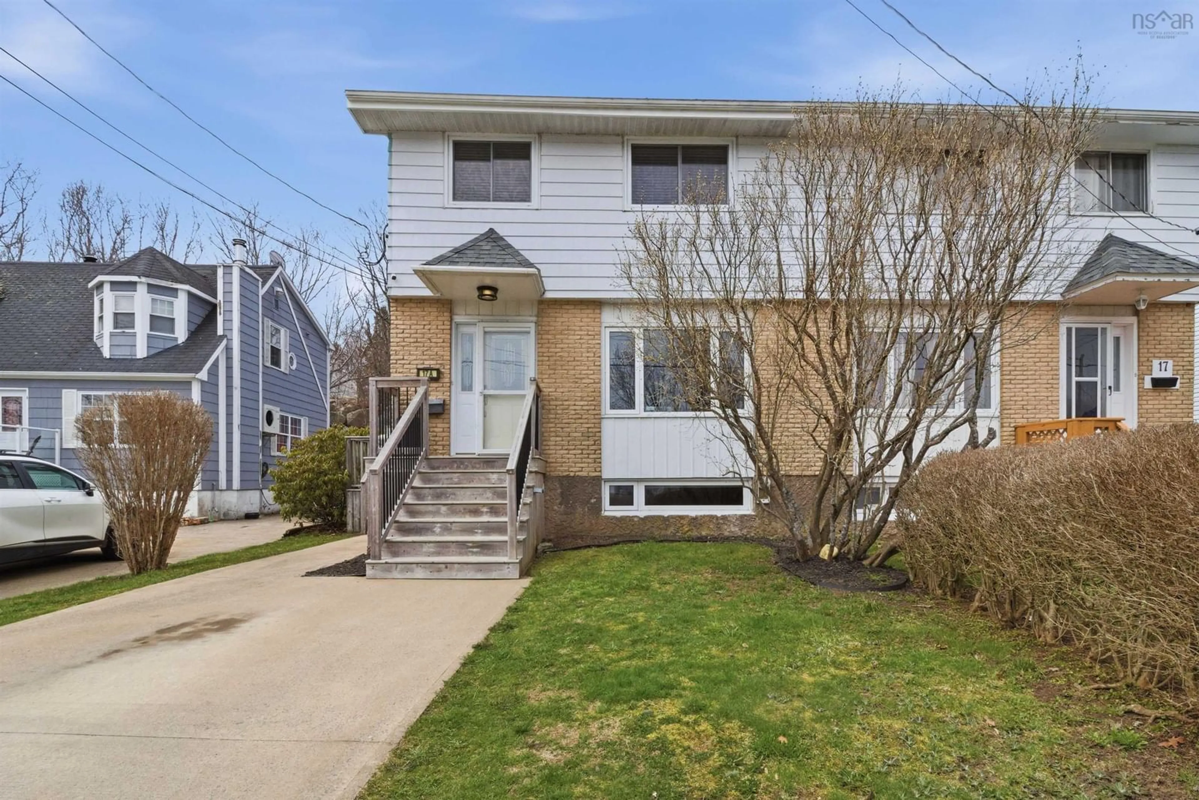 Home with vinyl exterior material, street for 17A Punch Bowl Dr, Spryfield Nova Scotia B3P 2C4