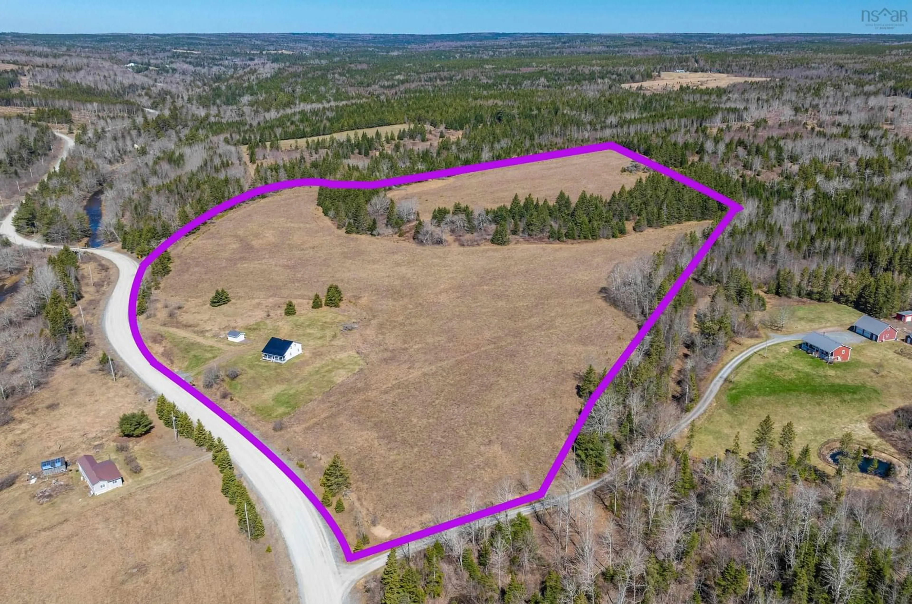 A pic from outside/outdoor area/front of a property/back of a property/a pic from drone, unknown for 1262 Pembroke Rd, Upper Stewiacke Nova Scotia B0N 2P0