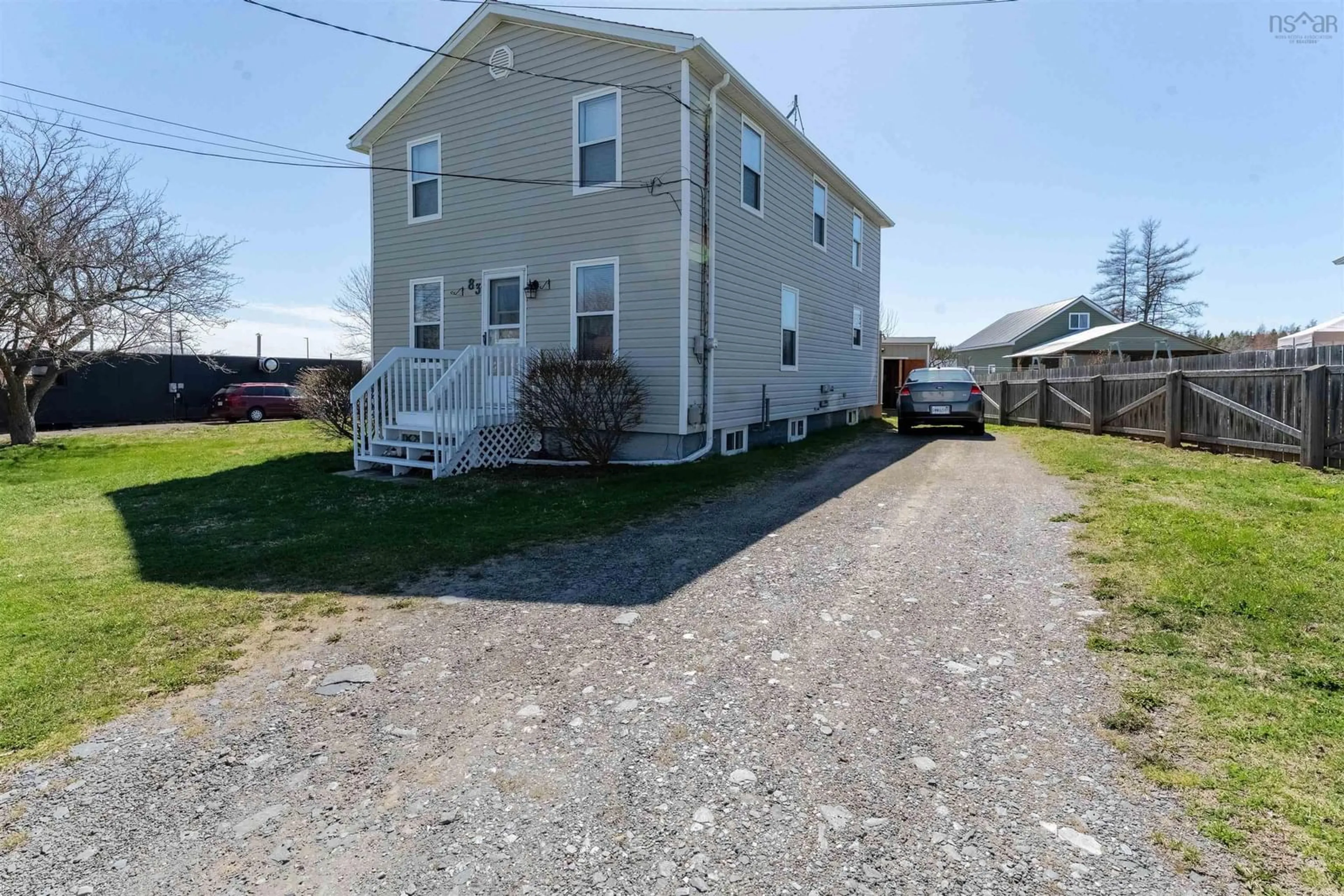 A pic from outside/outdoor area/front of a property/back of a property/a pic from drone, building for 83 Victoria St, Digby Nova Scotia B0V 1A0