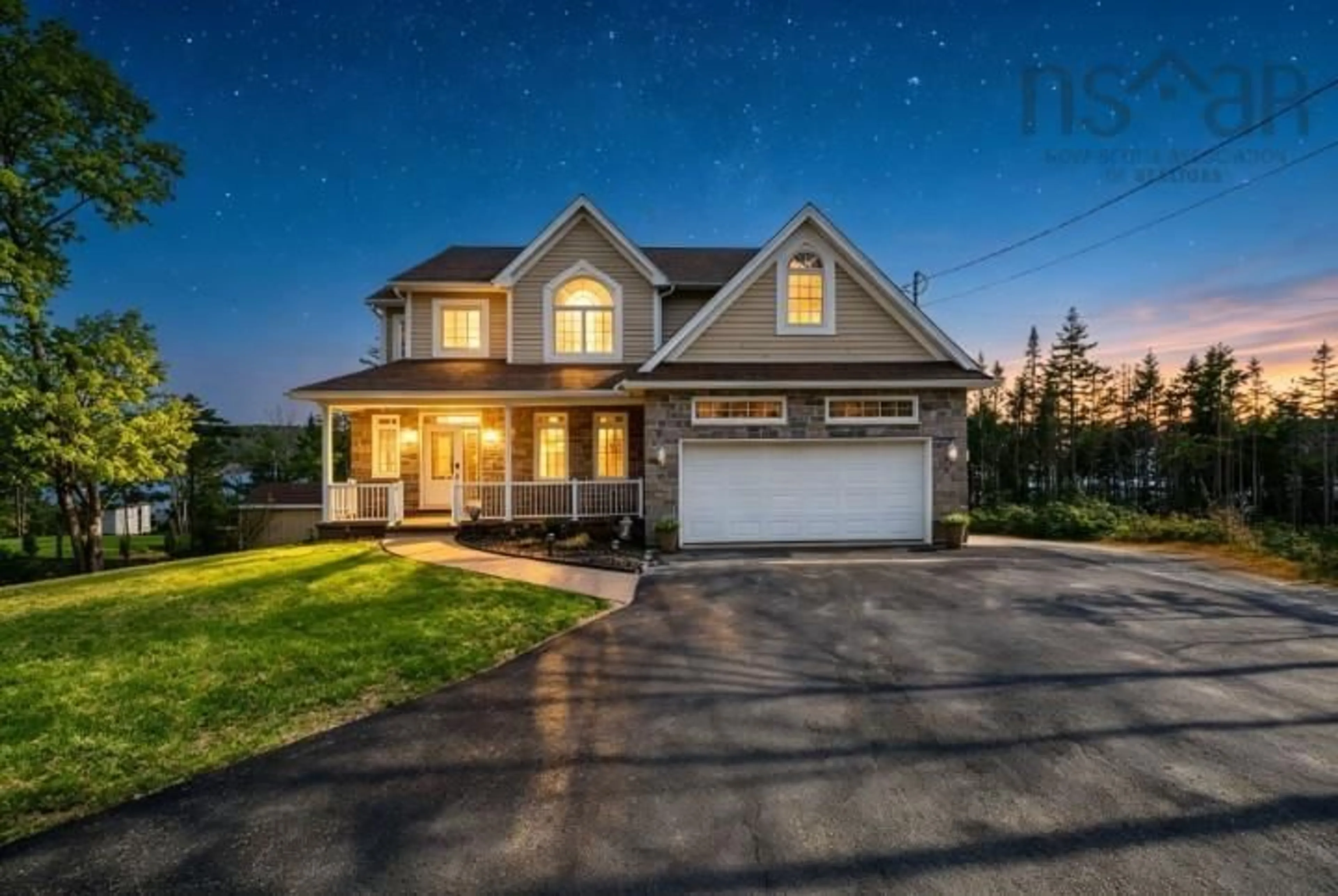 Home with vinyl exterior material, street for 182 Voyageur Way, Hammonds Plains Nova Scotia B4B 0N1