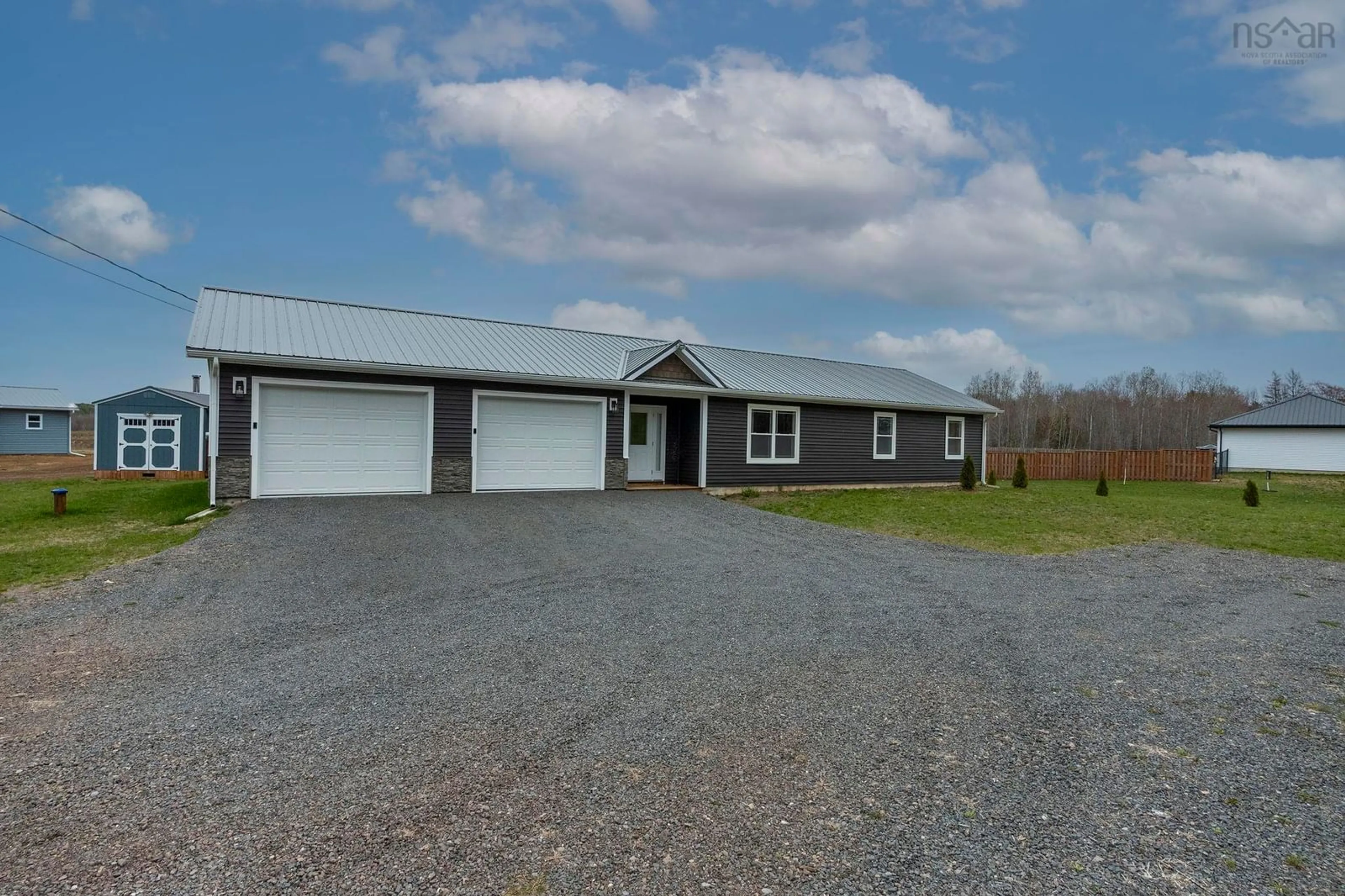 A pic from outside/outdoor area/front of a property/back of a property/a pic from drone, building for 654 Whitman Rd, Millville Nova Scotia B0P 1C0