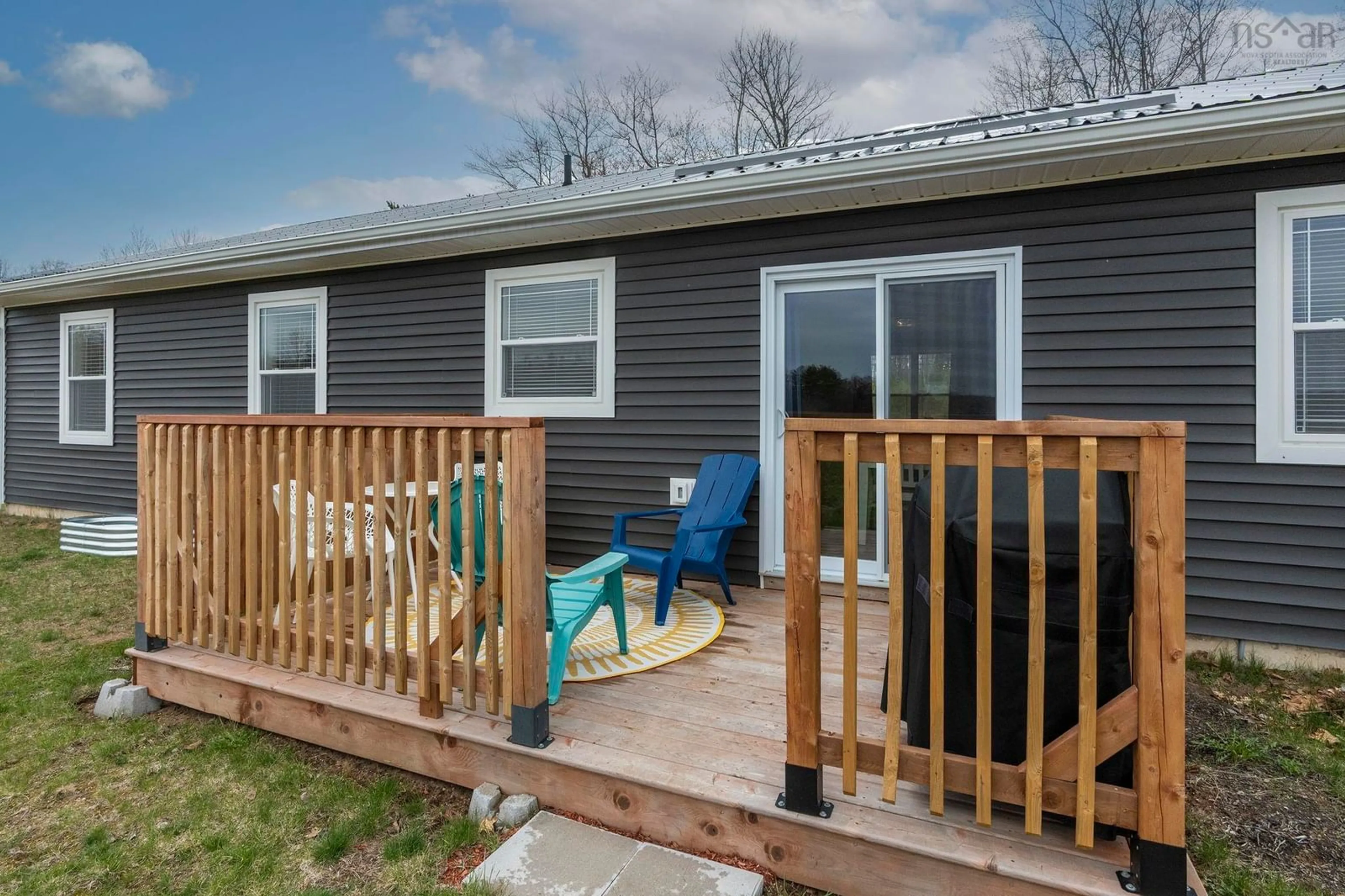 Patio, water/lake/river/ocean view for 654 Whitman Rd, Millville Nova Scotia B0P 1C0