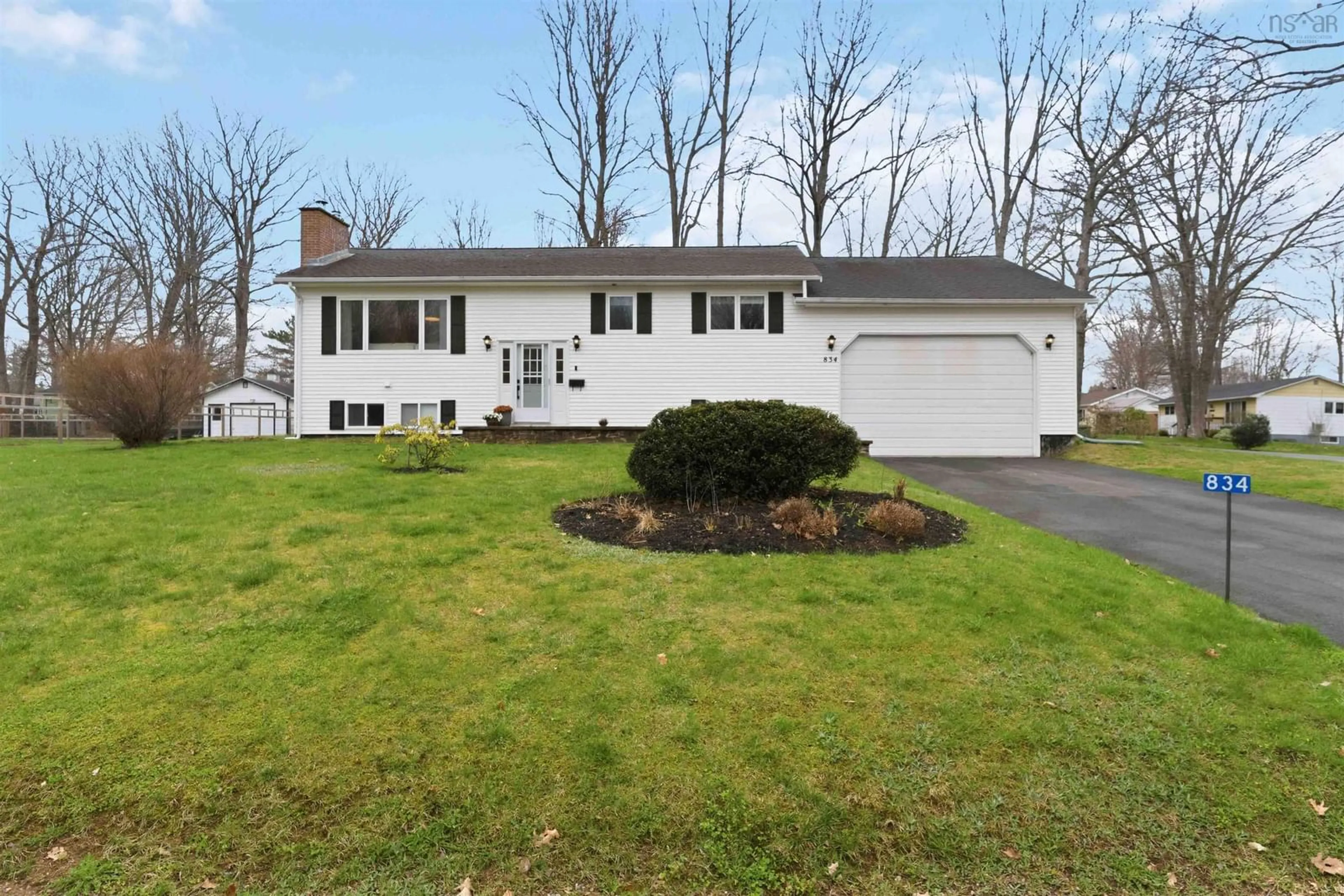 Home with vinyl exterior material, street for 834 Beaver St, Greenwood Nova Scotia B0P 1N0
