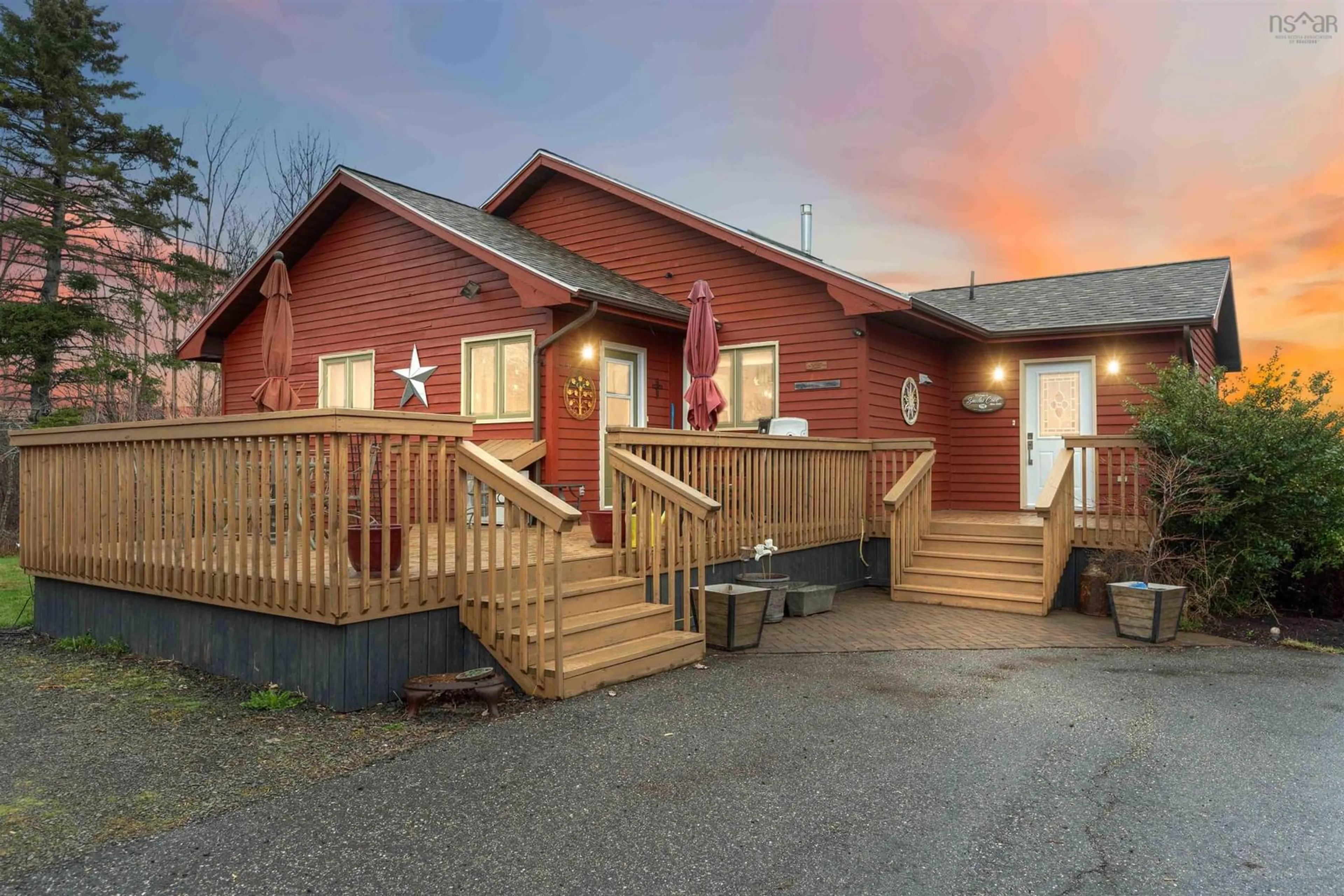 A pic from outside/outdoor area/front of a property/back of a property/a pic from drone, building for 172 West Old Post Rd, Smiths Cove Nova Scotia B0S 1S0