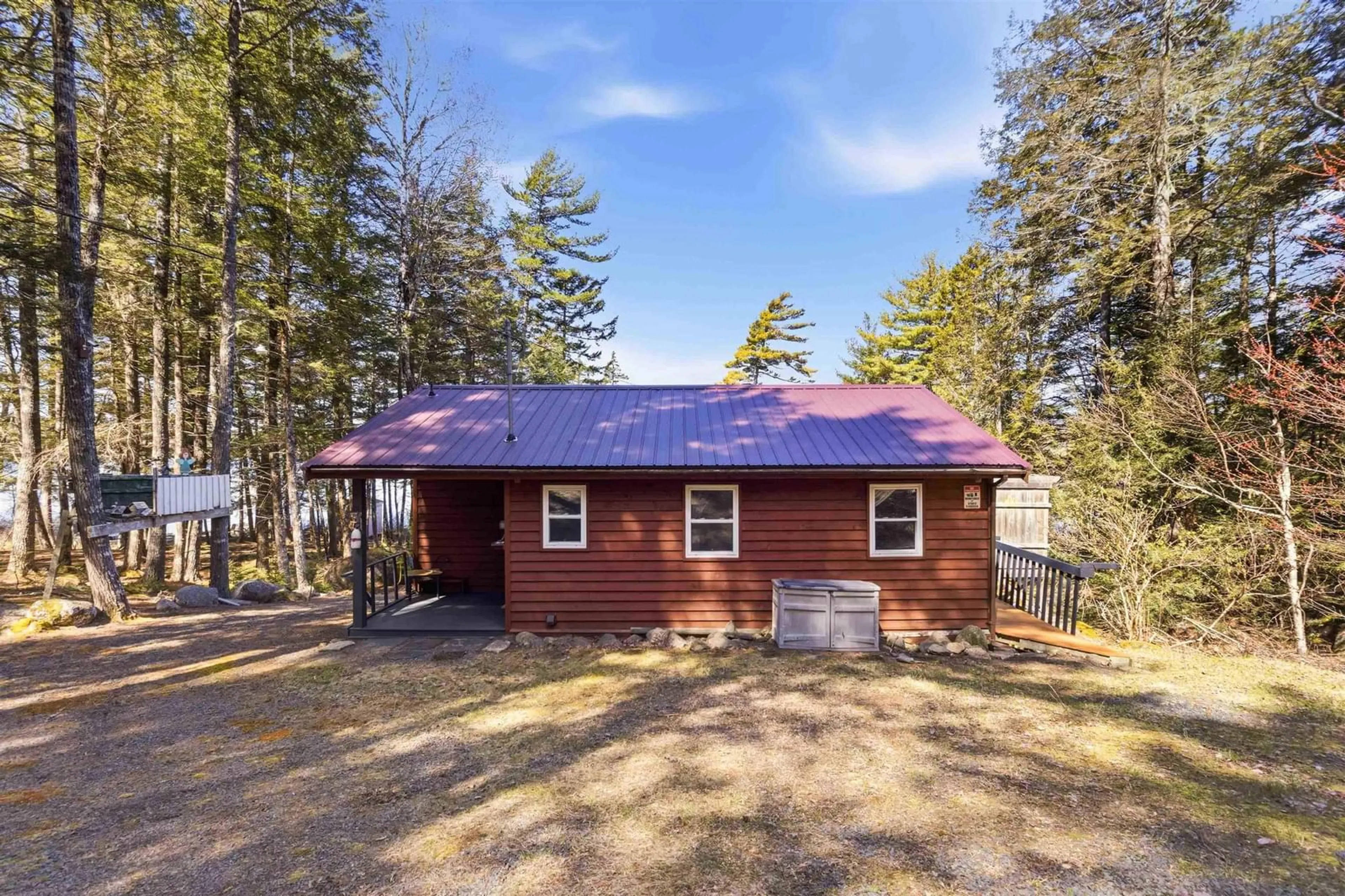 A pic from outside/outdoor area/front of a property/back of a property/a pic from drone, unknown for 30 11-15 Road, Hibernia Nova Scotia B0T 1B0