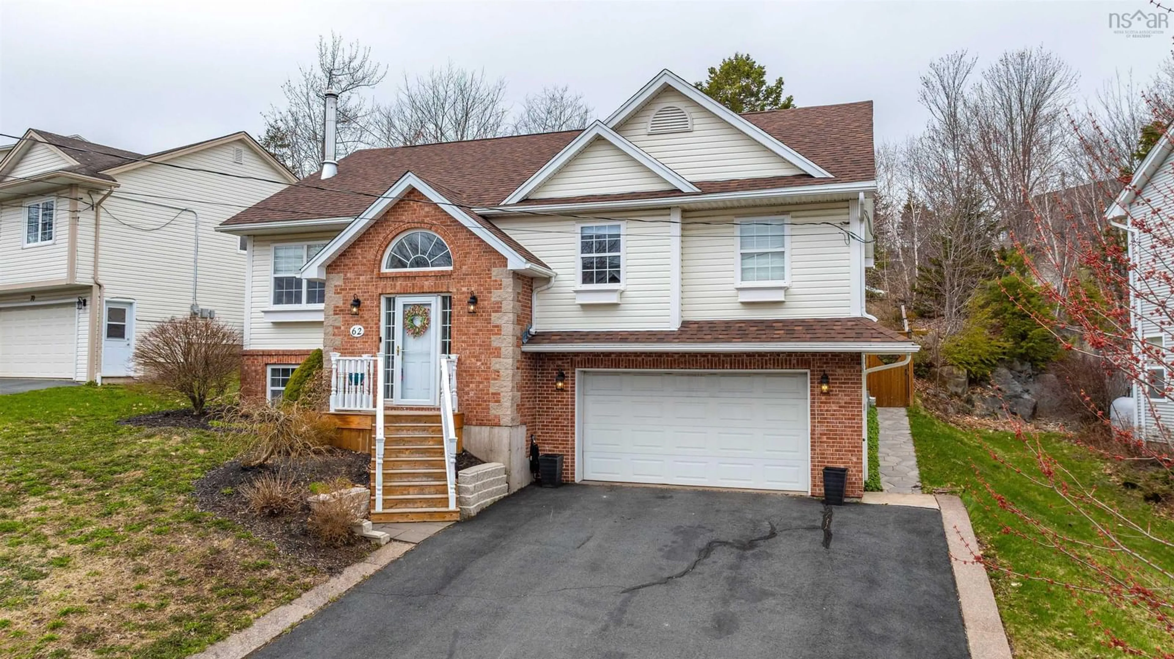 Home with brick exterior material, street for 62 Nottingham, Bedford Nova Scotia B4A 3A5