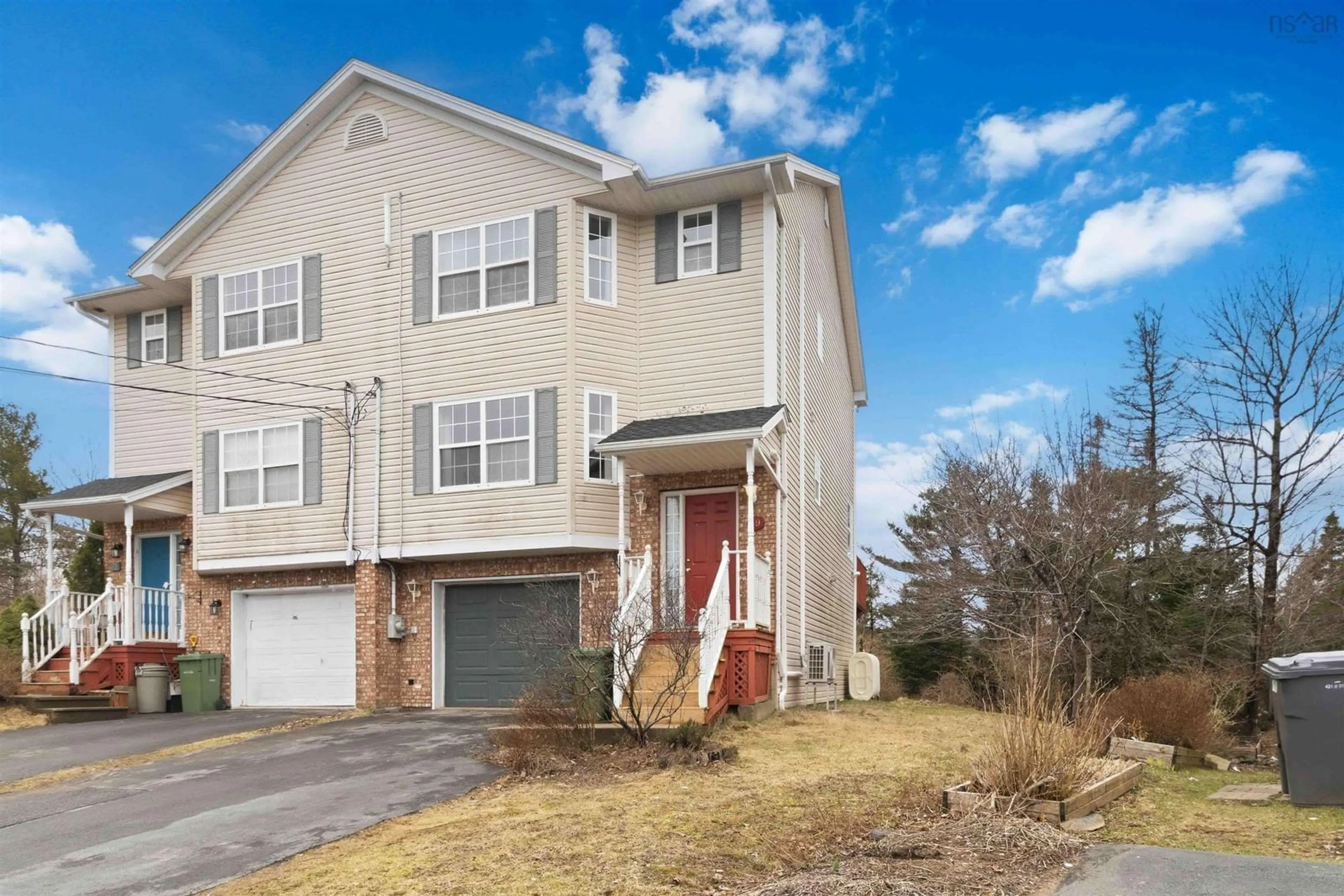 Home with vinyl exterior material, street for 19 Kaytyon Crt, Bedford Nova Scotia B4A 4H4