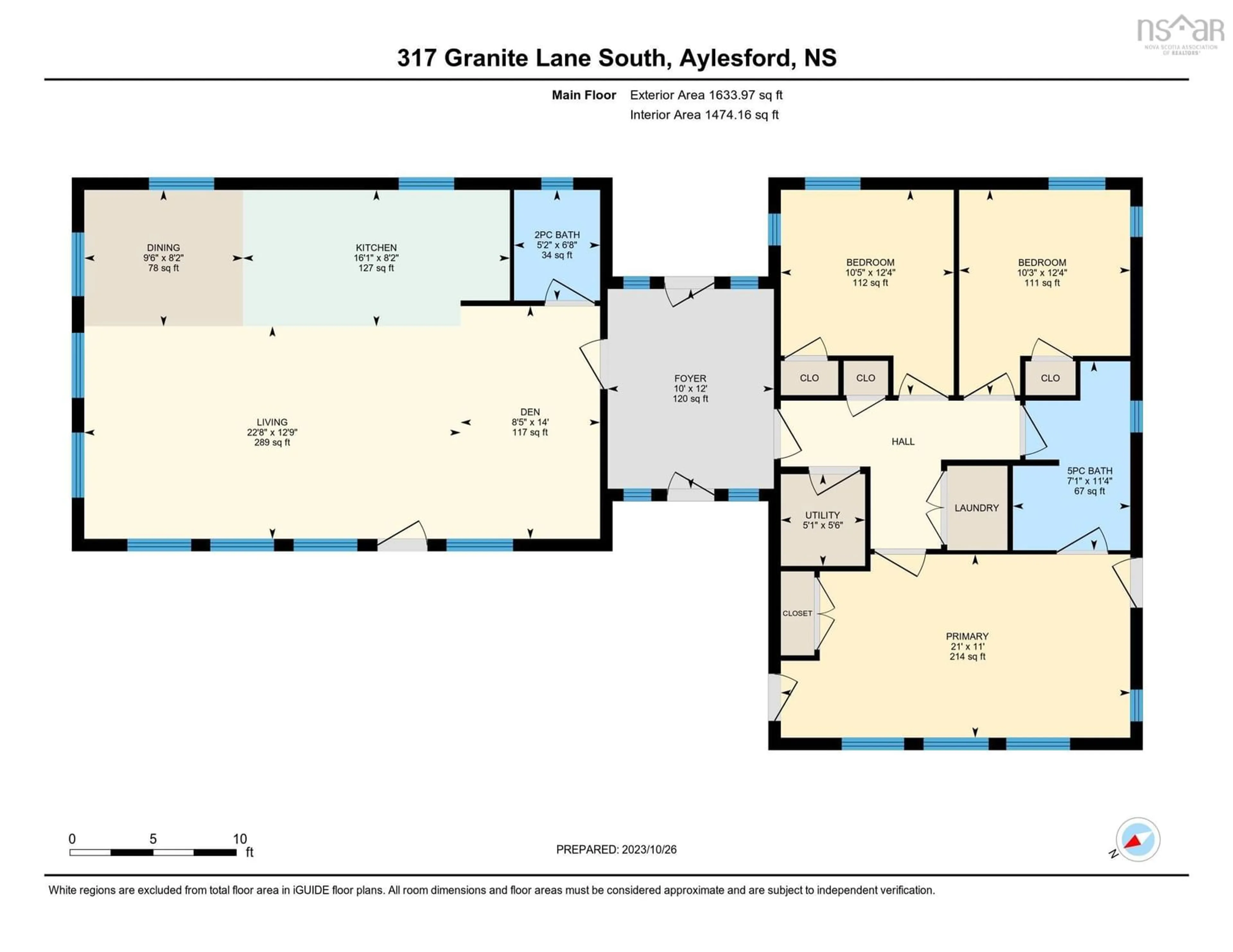 Floor plan for 317 Granite Lane, Aylesford Lake Nova Scotia B0P 1C0
